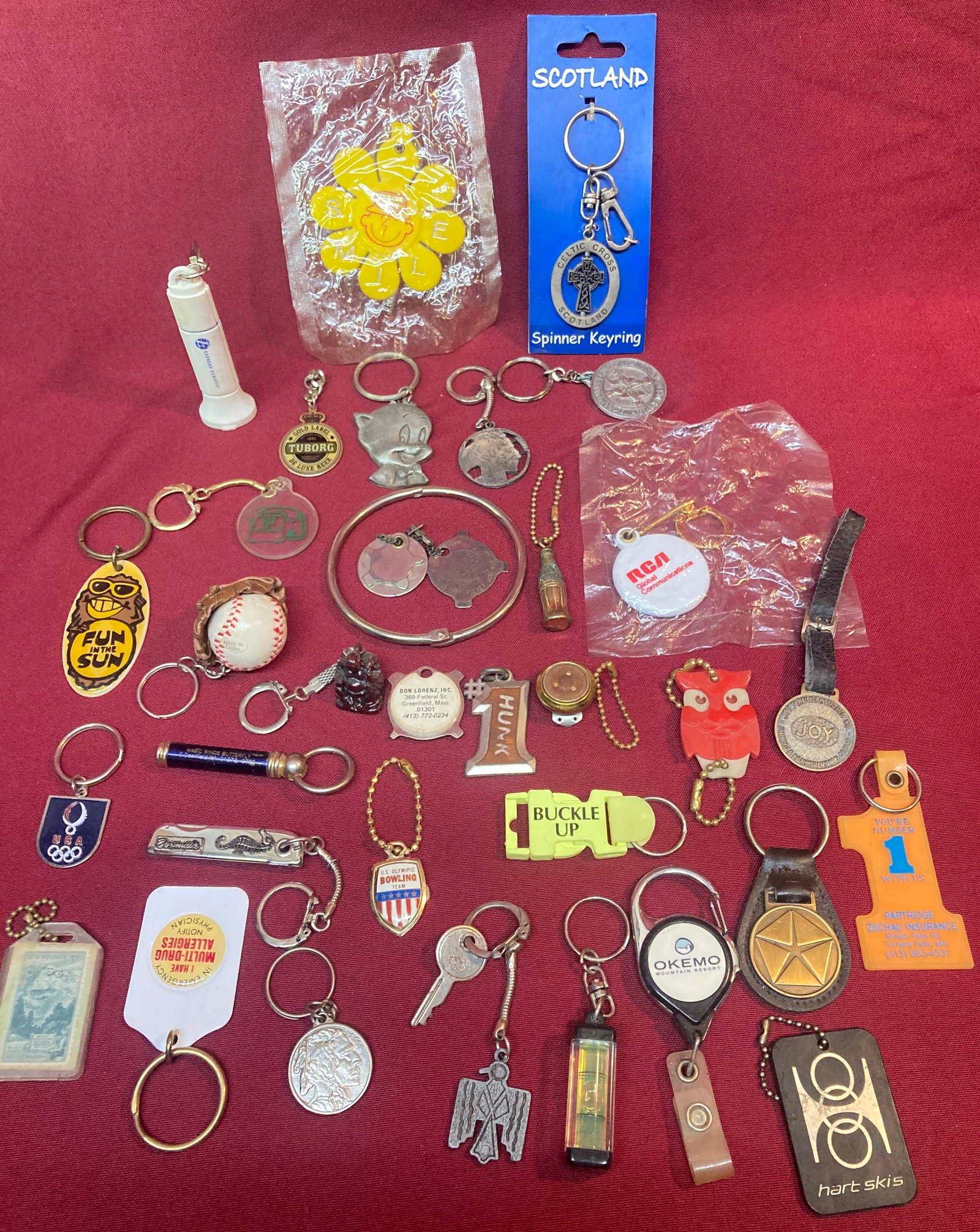 Vintage Advertising Keychains: Vintage Advertising Keychains