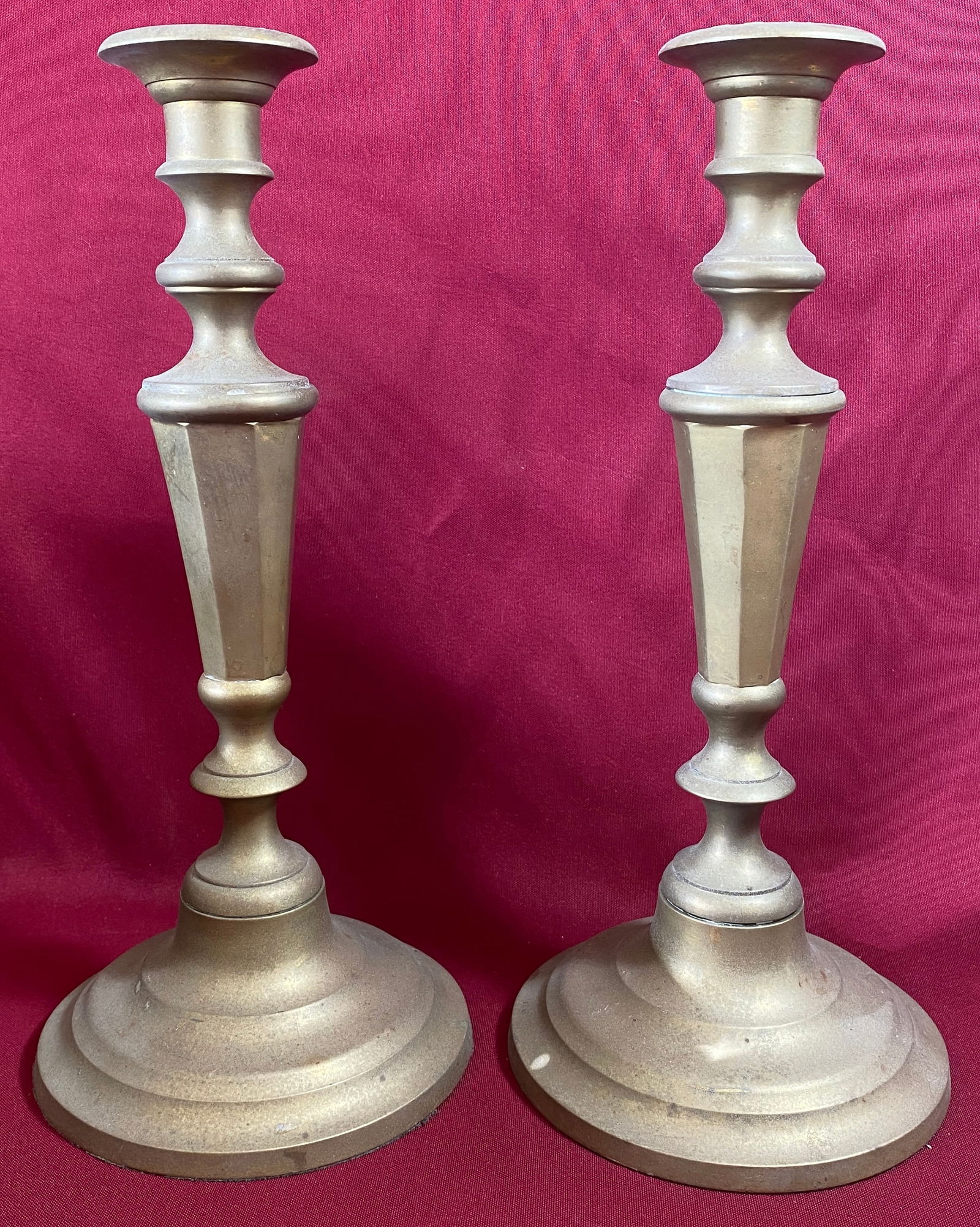 Pair of Brass Candlestick Holders (1 of 4)