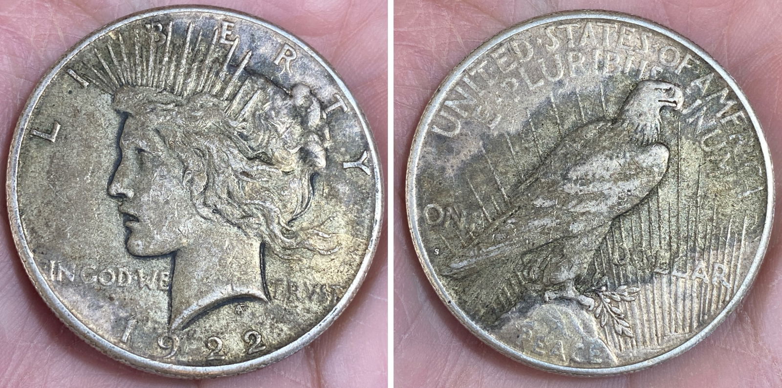 1922-S Peace Silver Dollar (1 of 4)