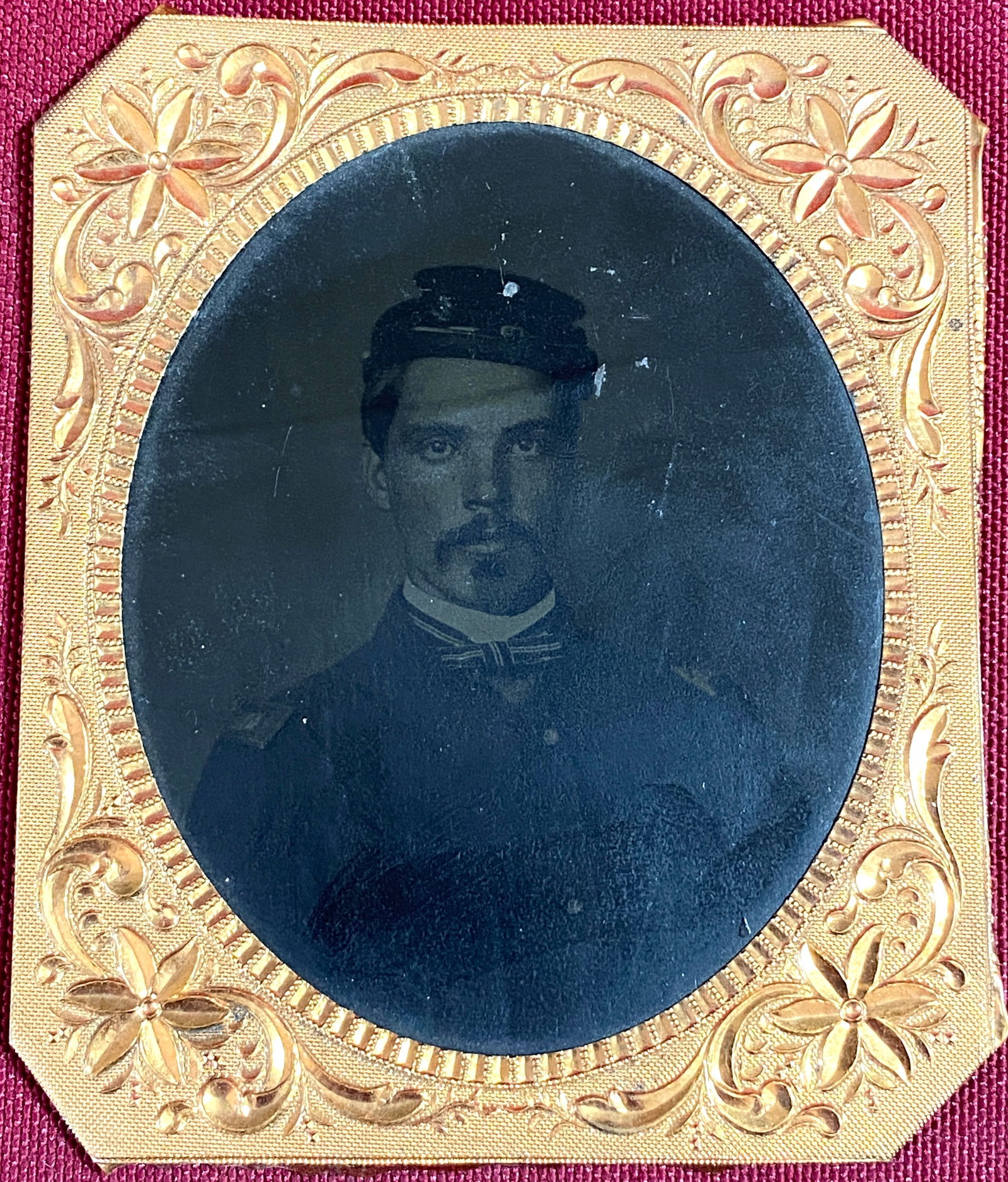 Tintype of Civil War Soldier (1 of 6)