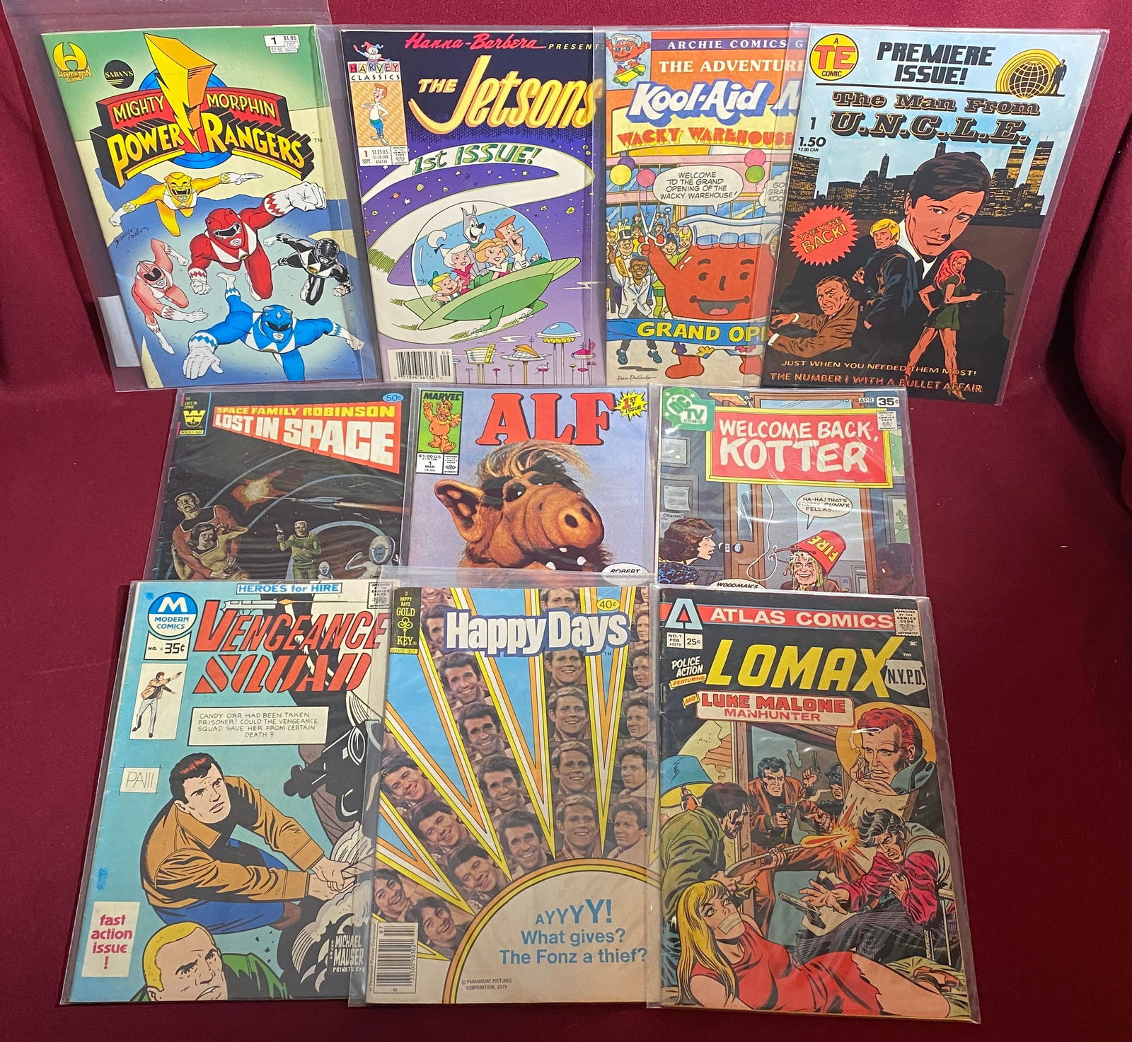 Ten Various Older and Vintage Collectible Comic Books (1 of 4)