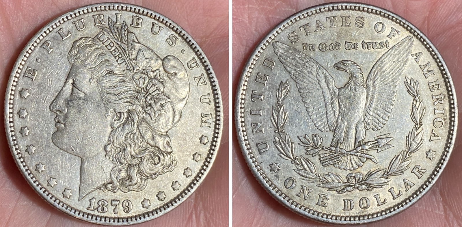 1879 Morgan Silver Dollar: 1879 Morgan Silver Dollar