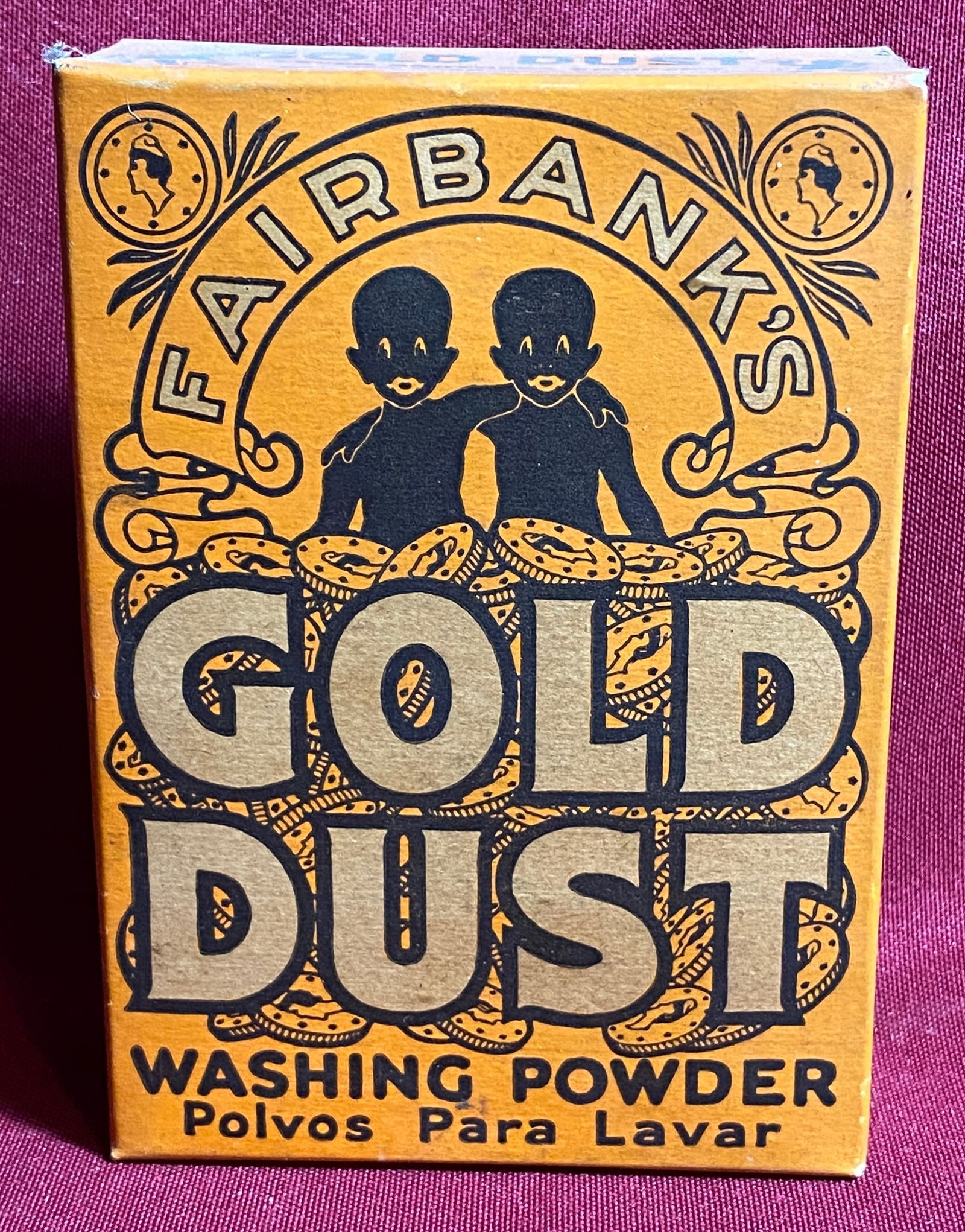 Fairbank's Gold Dust Black Americana Advertising Box - Unopened: Fairbank's Gold Dust Black Americana Advertising Box - Unopened