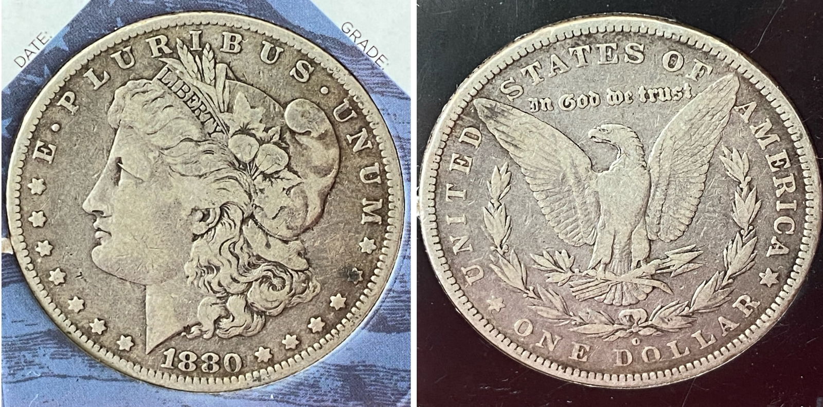 1880-O Morgan Silver Dollar (1 of 4)