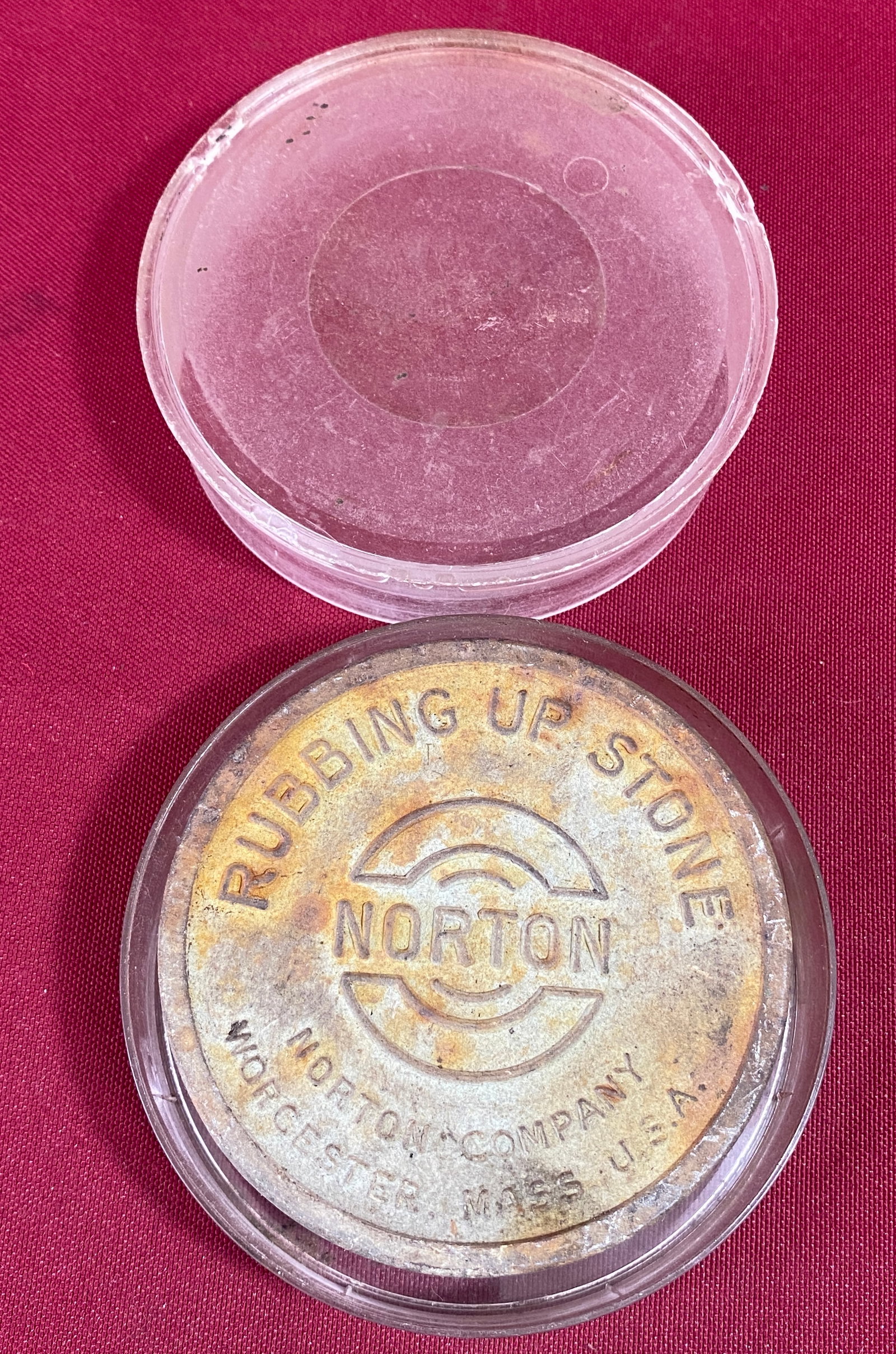 Norton Co. Rubbing Stone Worcester, MA: Norton Co. Rubbing Stone Worcester, MA