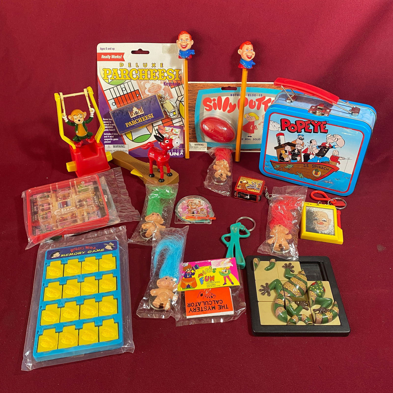 Various Collectible Toys - Trolls, Clue, Bobby's World, Etc. (1 of 7)