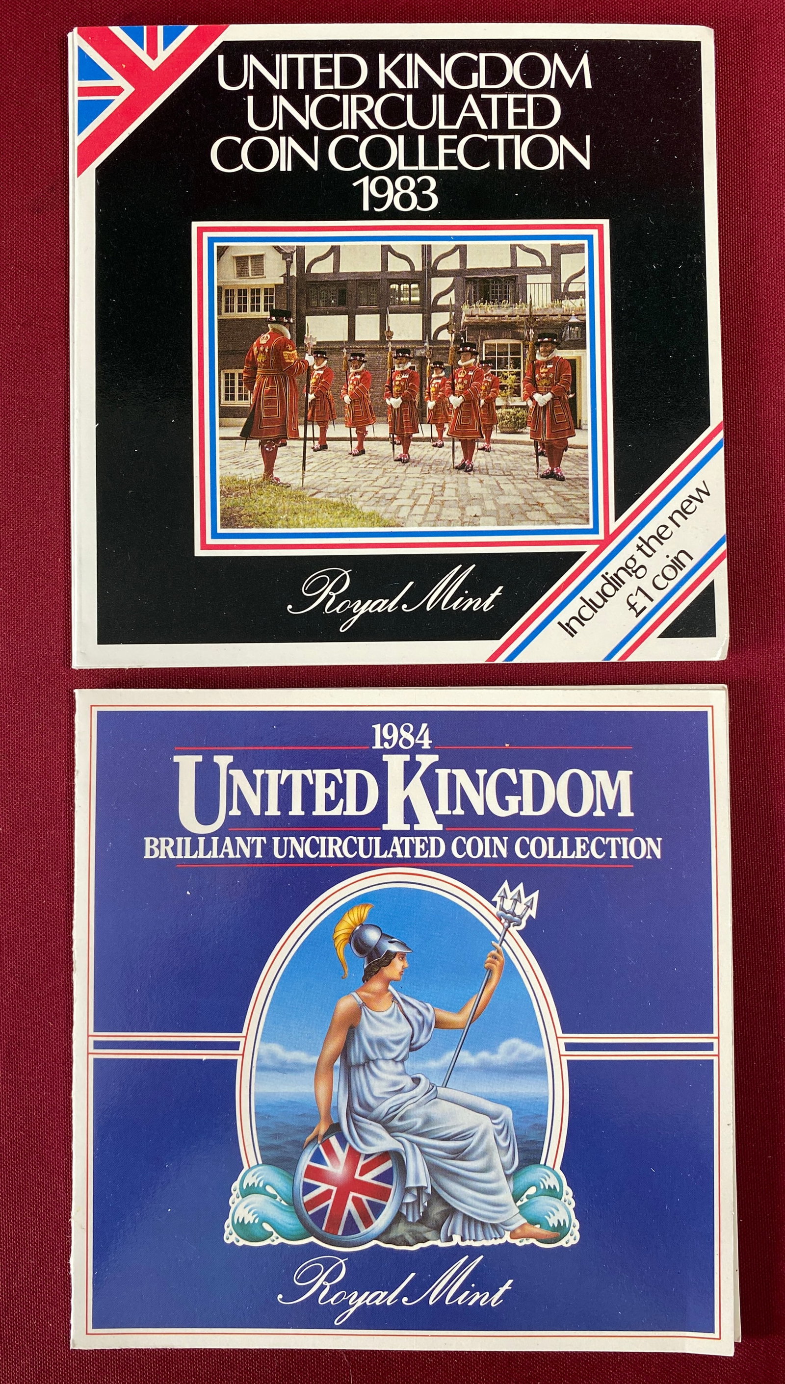 Royal Mint Uncirculated Coin Sets - 1983 & 1984 (1 of 5)