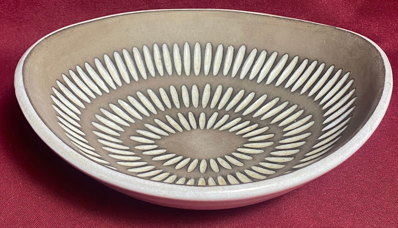 Vintage Ingrid Atterberg Sweden Negro Bowl (1 of 7)