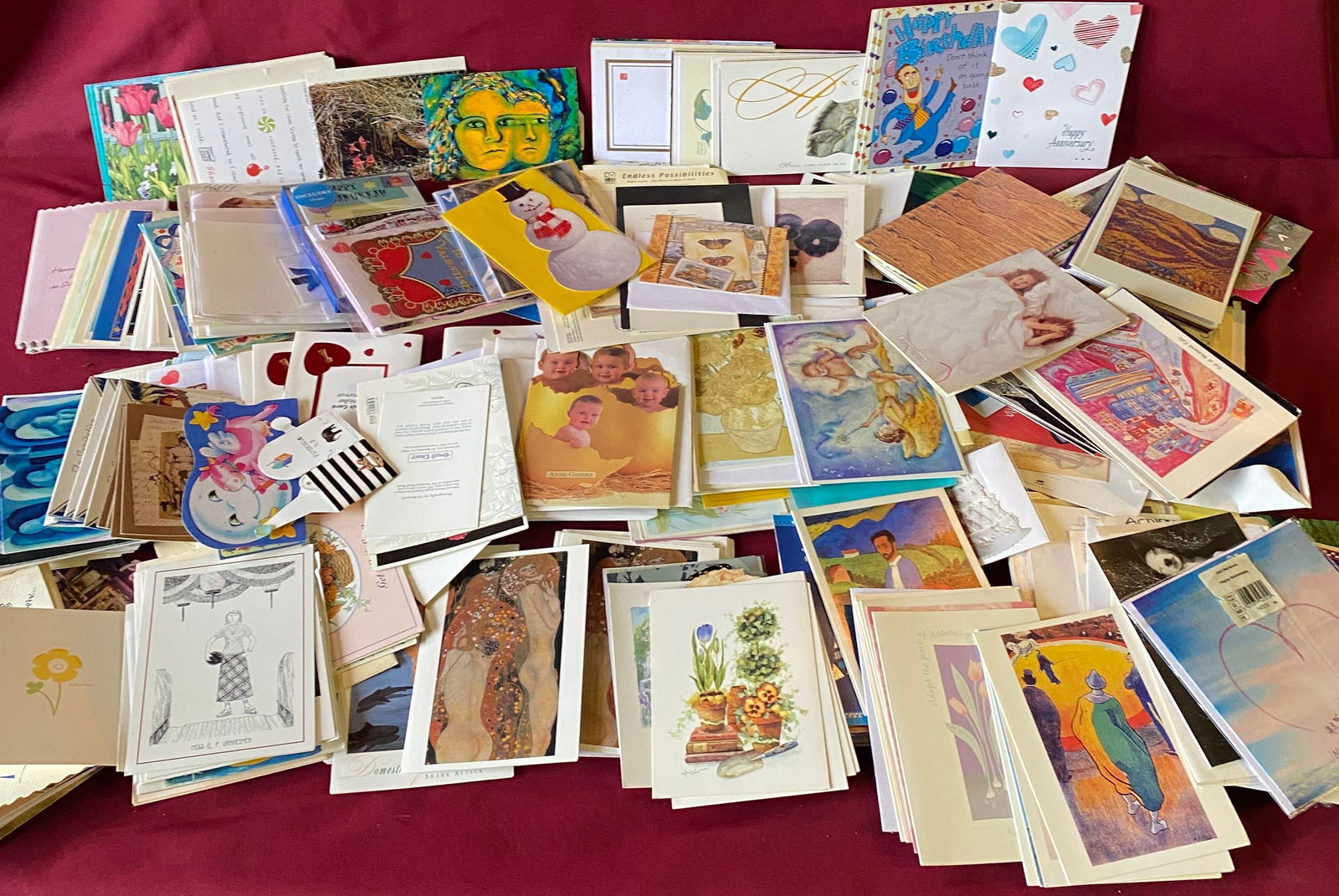 New Old Stock Assorted Greeting - Holiday Cards (1 of 10)