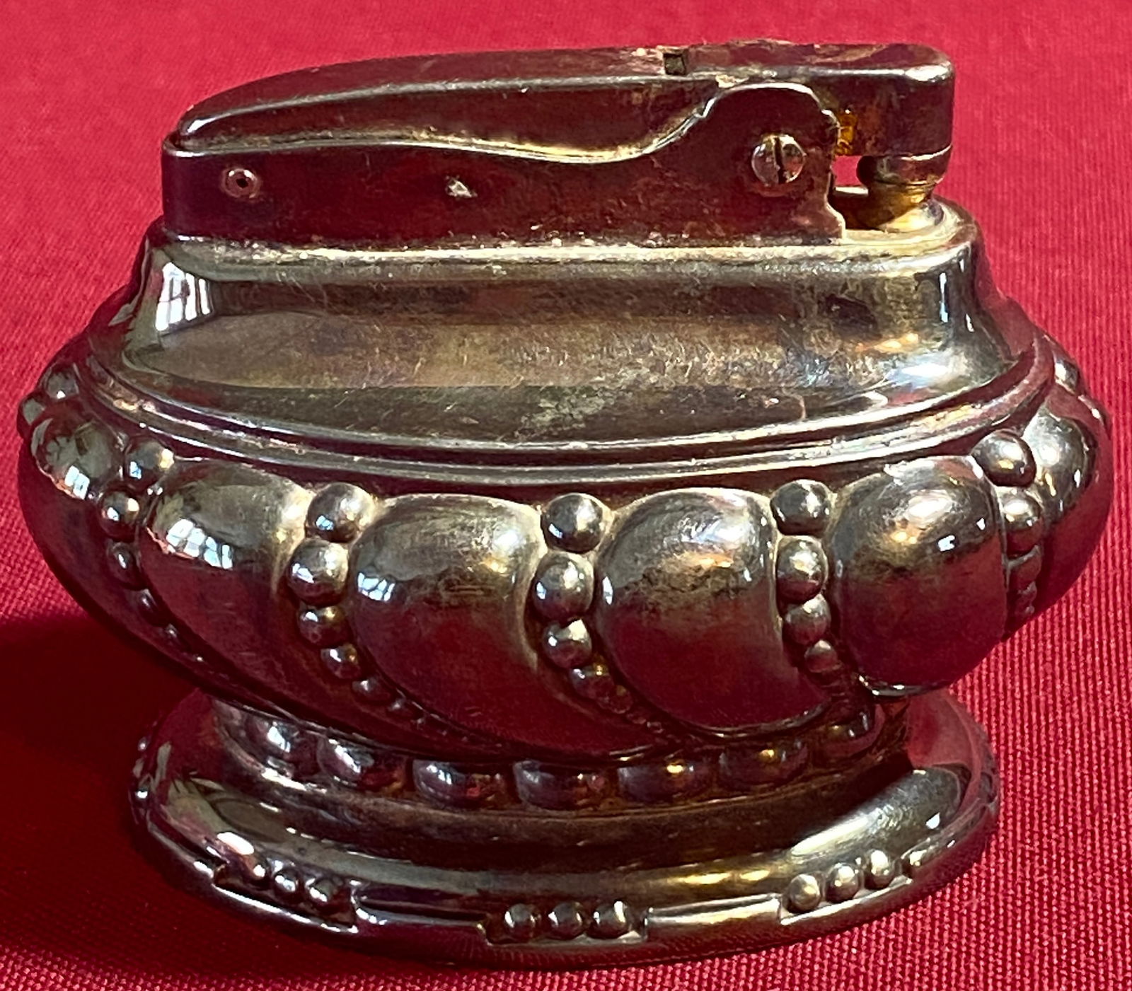 Old Ronson Crown Table Cigarette Lighter (1 of 5)