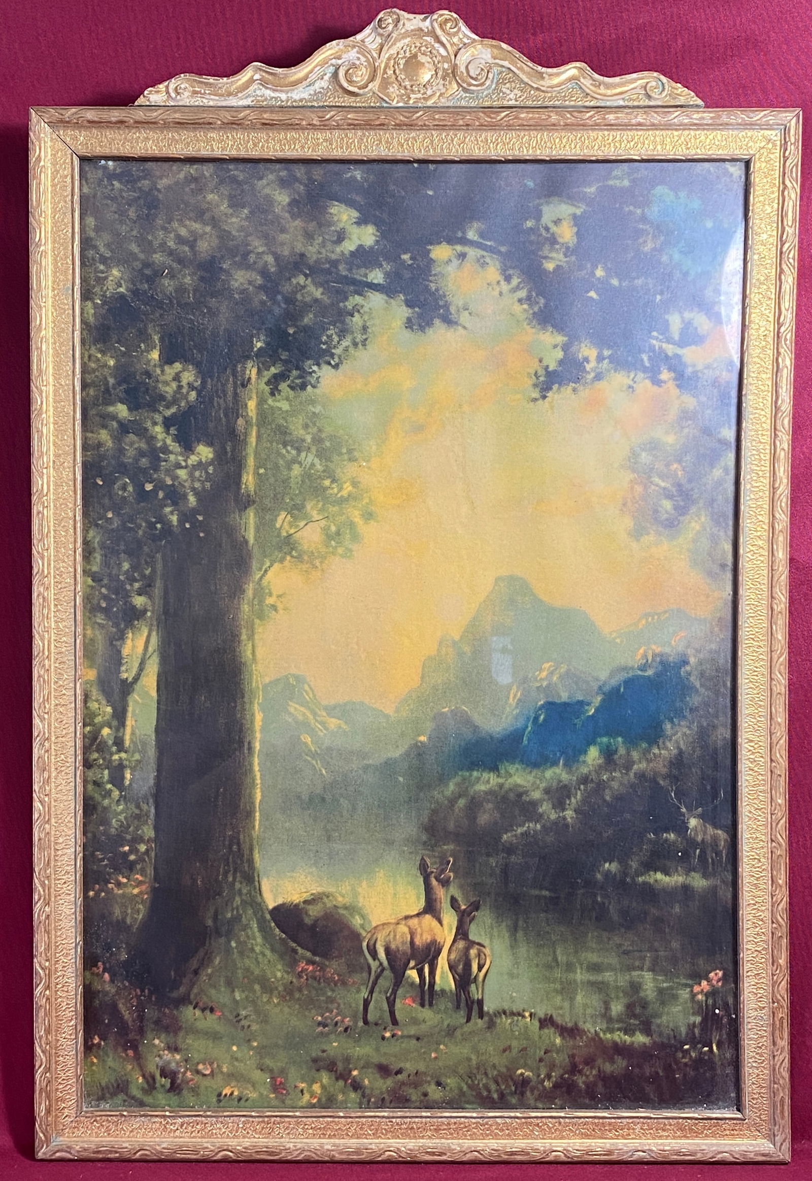 Good Morning Deer Print by Robert Atkinson (1 of 7)