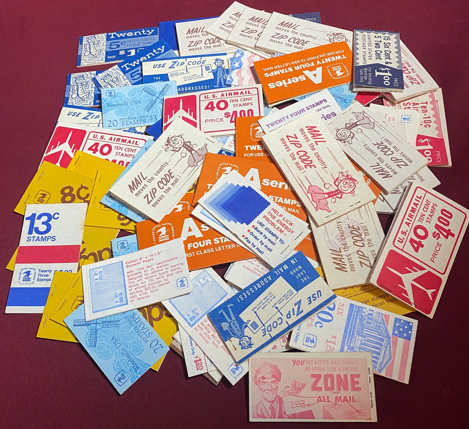 Lot of Uncancelled Stamp Books (1 of 10)