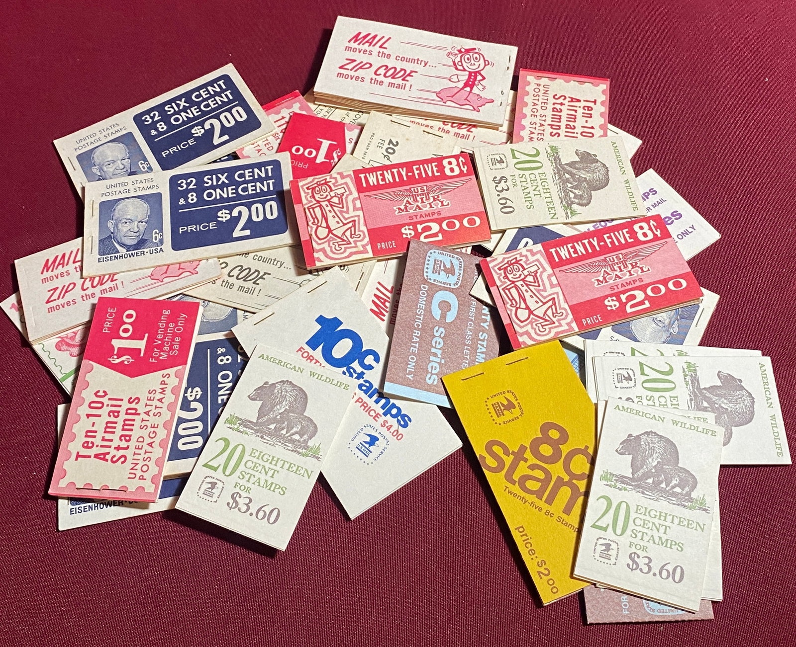 Lot of Uncancelled Stamp Books (1 of 9)