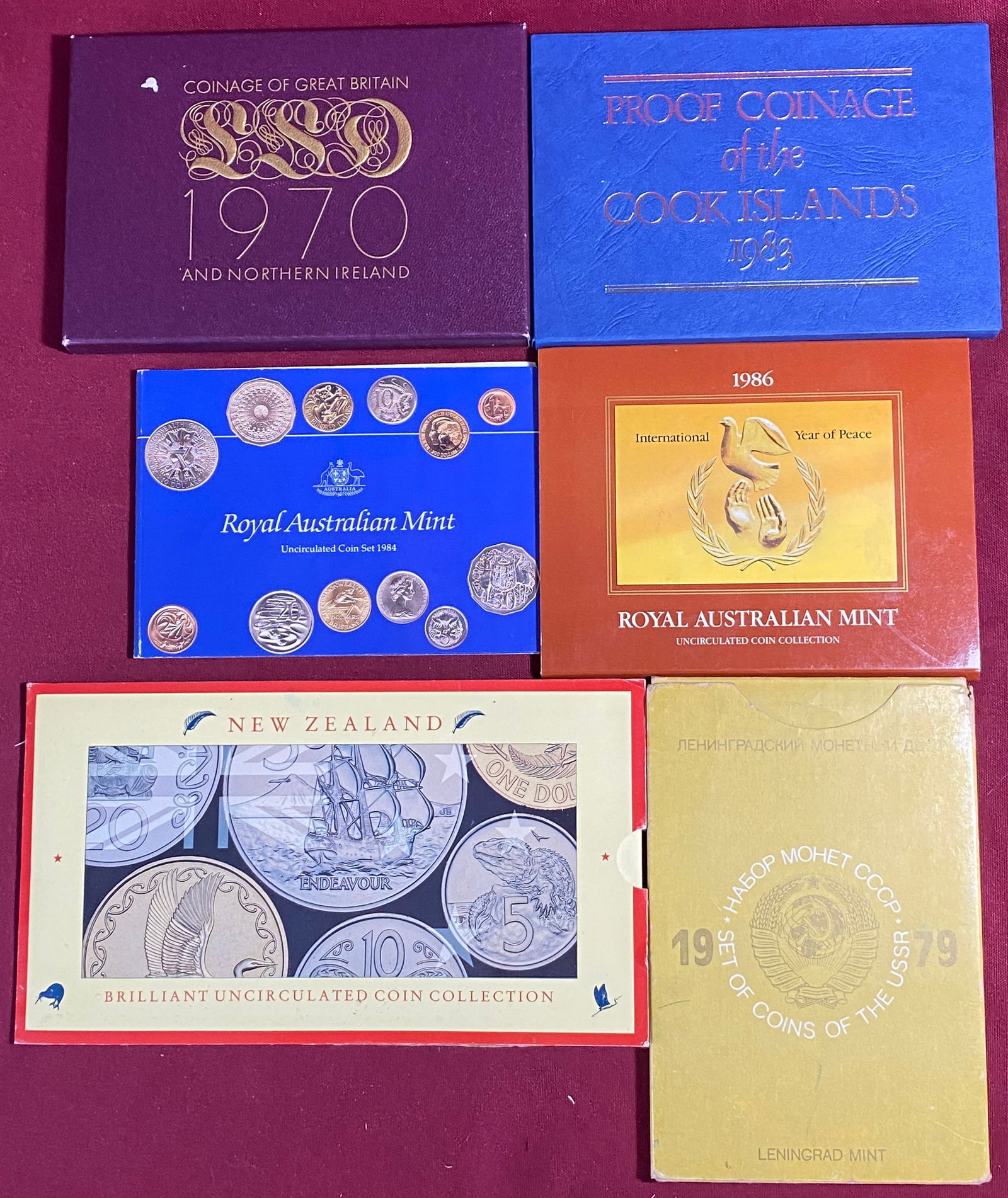 Assorted Foreign coin Sets - Various Years (1 of 7)