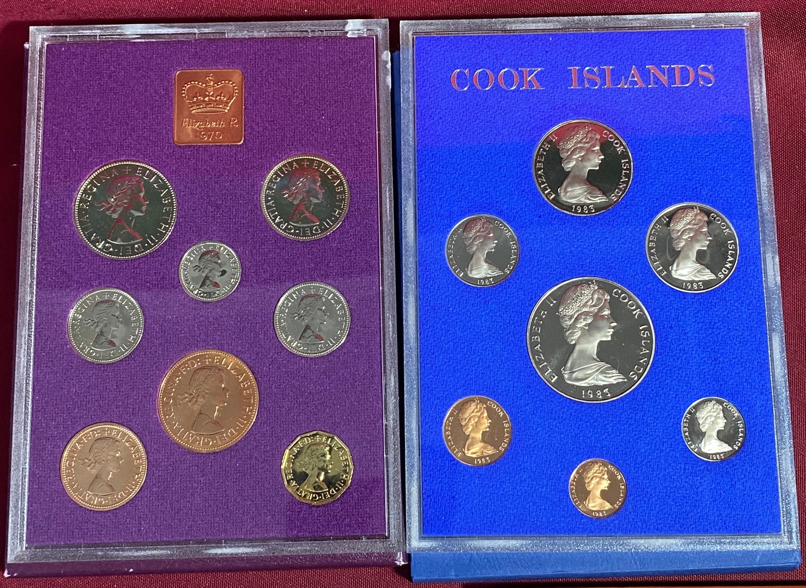 Assorted Foreign coin Sets - Various Years - 2