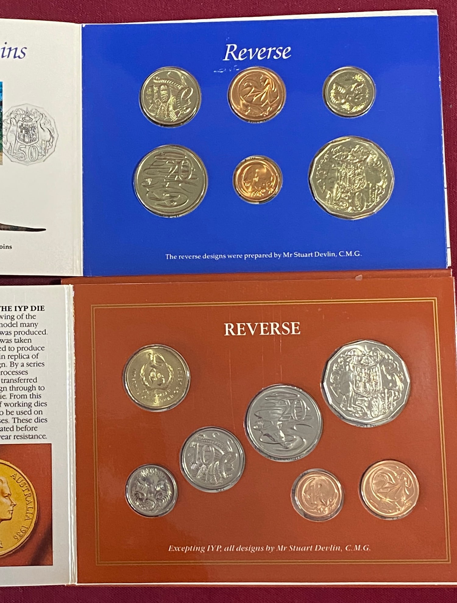 Assorted Foreign coin Sets - Various Years - 4