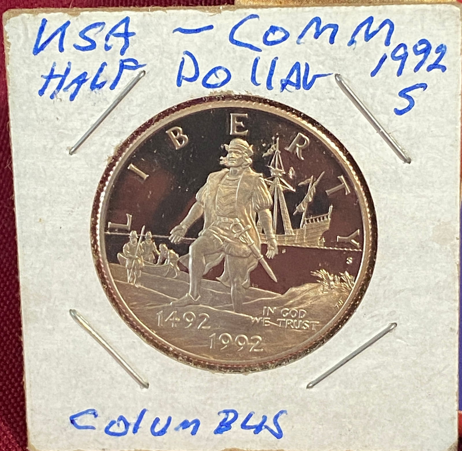 Five U.S. Commemorative Half Dollars - 10