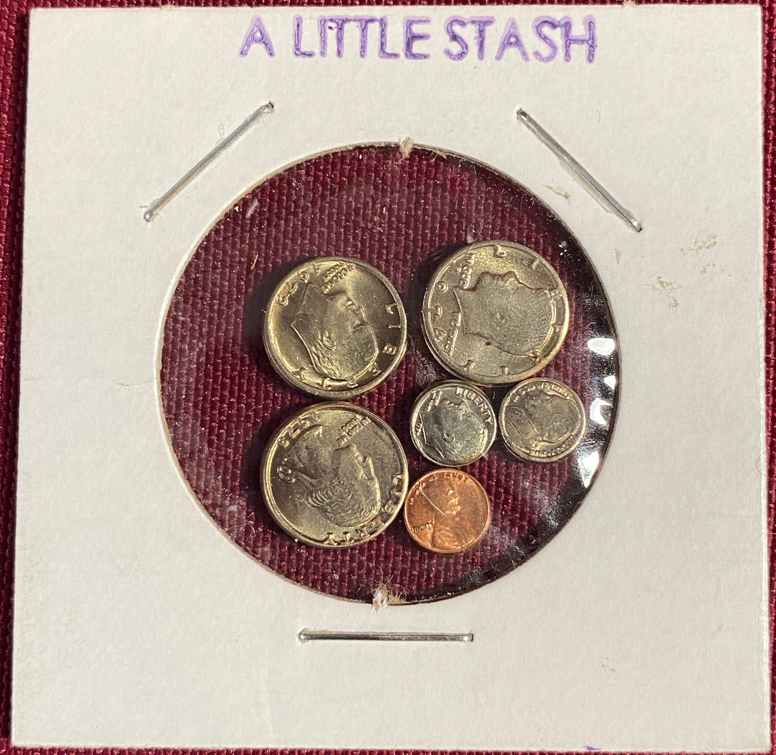 Miniature 'Little Stash' Coin Set: Miniature 'Little Stash' Coin Set
