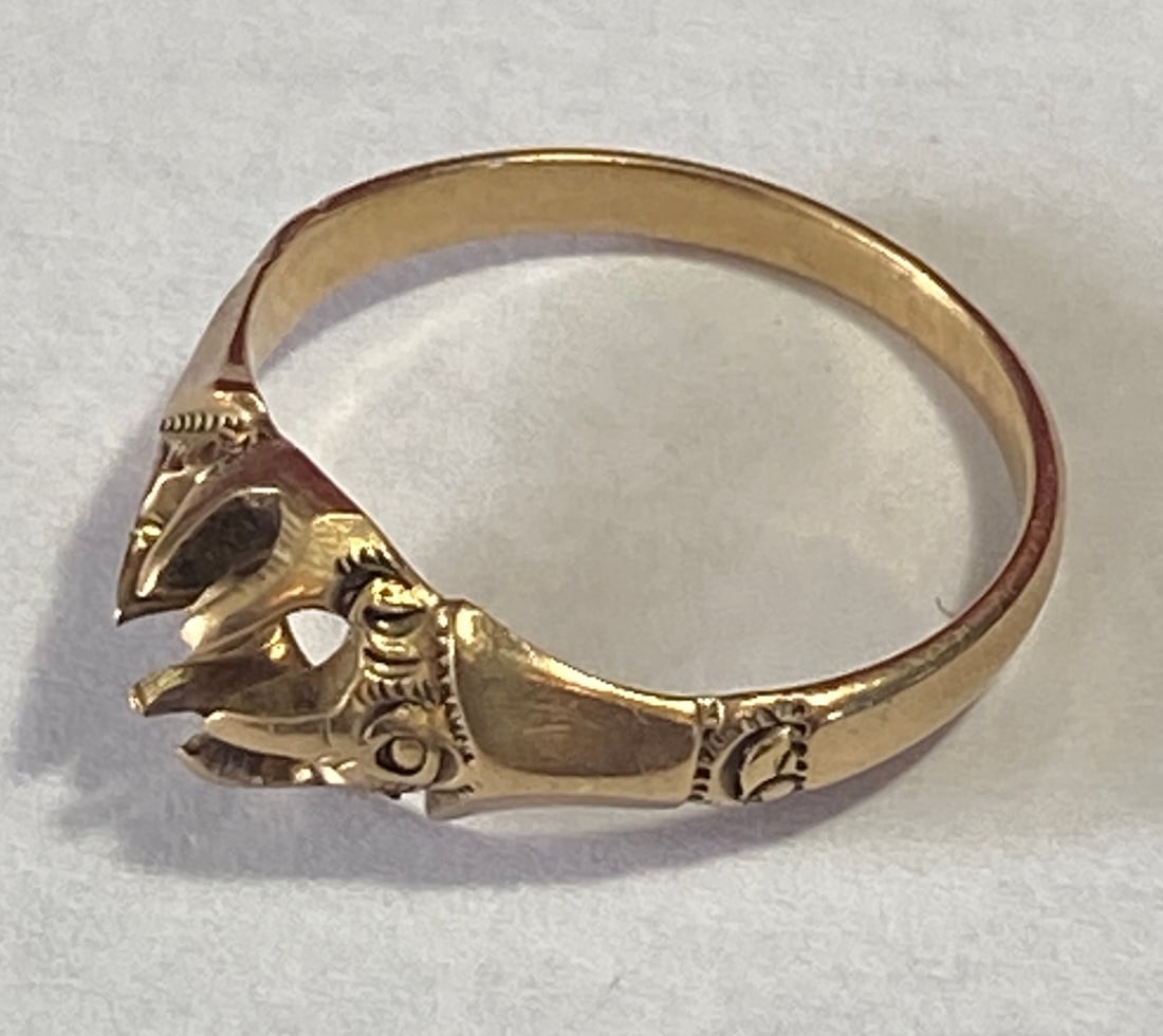 10K Tested Gold Ring - No Stone - Size 4.75 - 1.82 Grams (1 of 8)