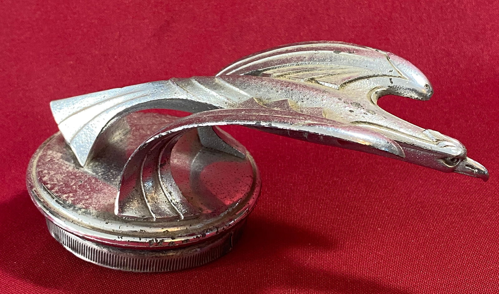 1930s Chevrolet Eagle Radiator Cap Hood Ornament (1 of 10)