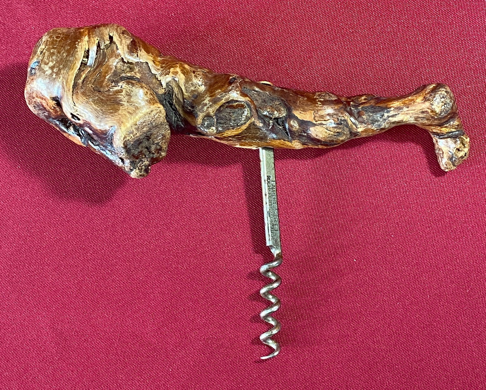 Burl Wood Handled Corkscrew (1 of 6)