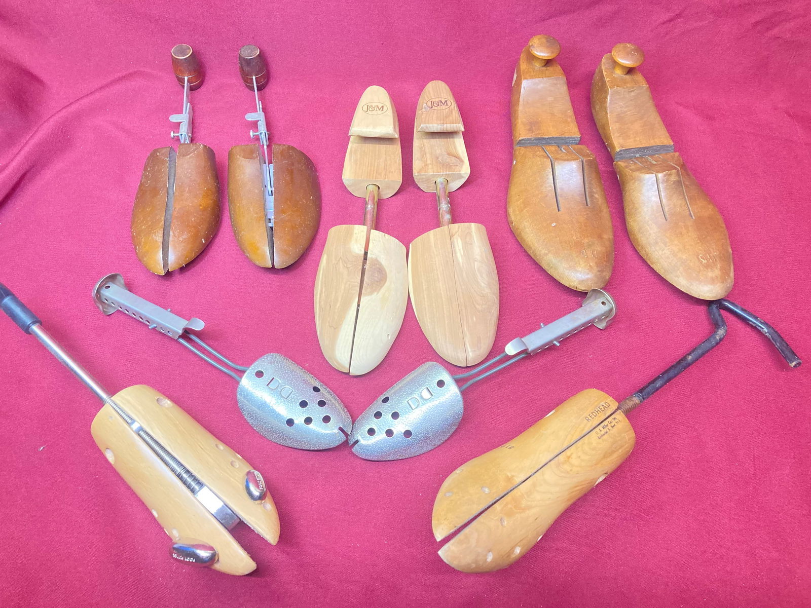 Large Assortment of Shoe Stretchers/Shapers - Wood & Metal (1 of 3)
