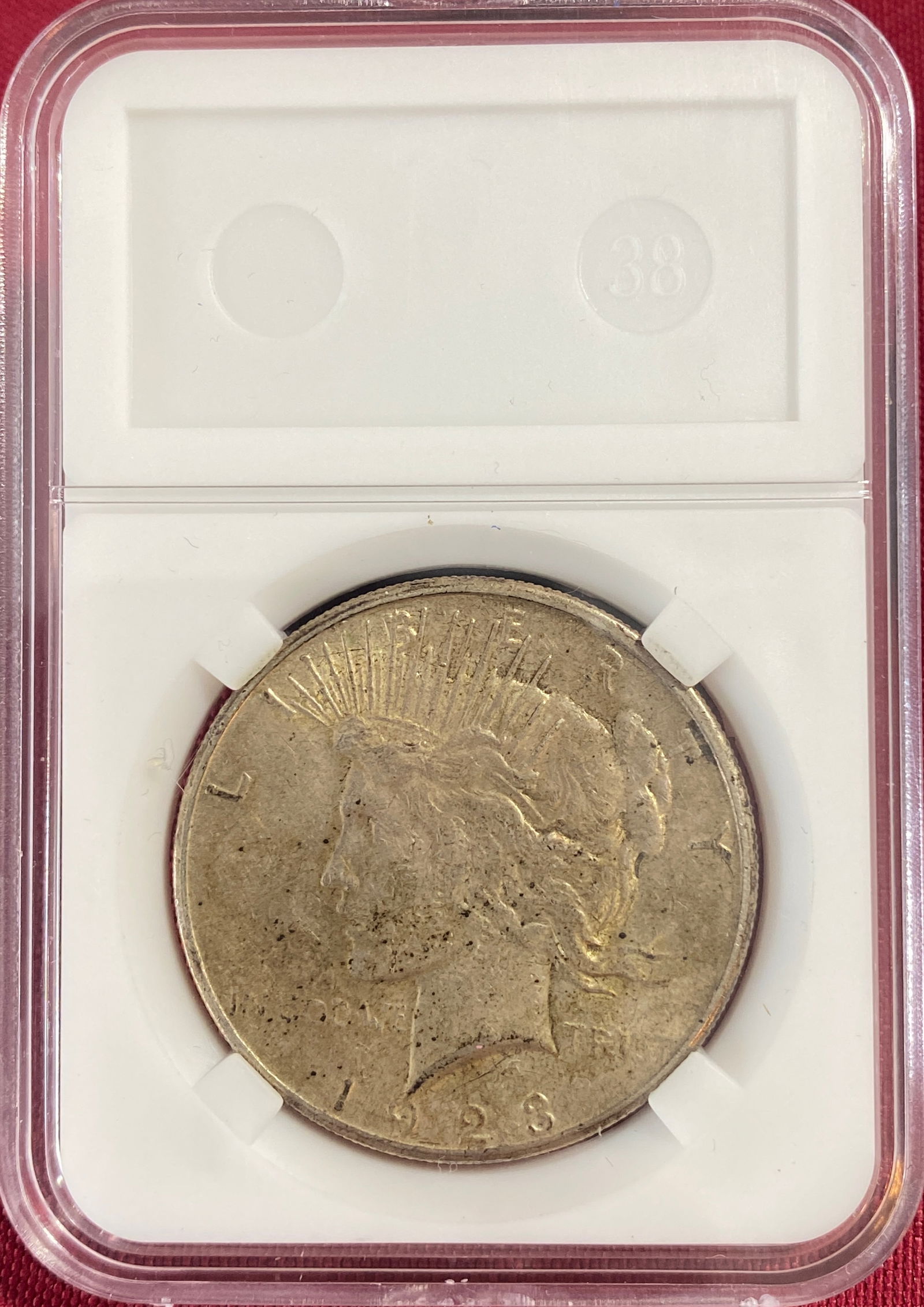 1923-S Peace Silver Dollar (1 of 3)