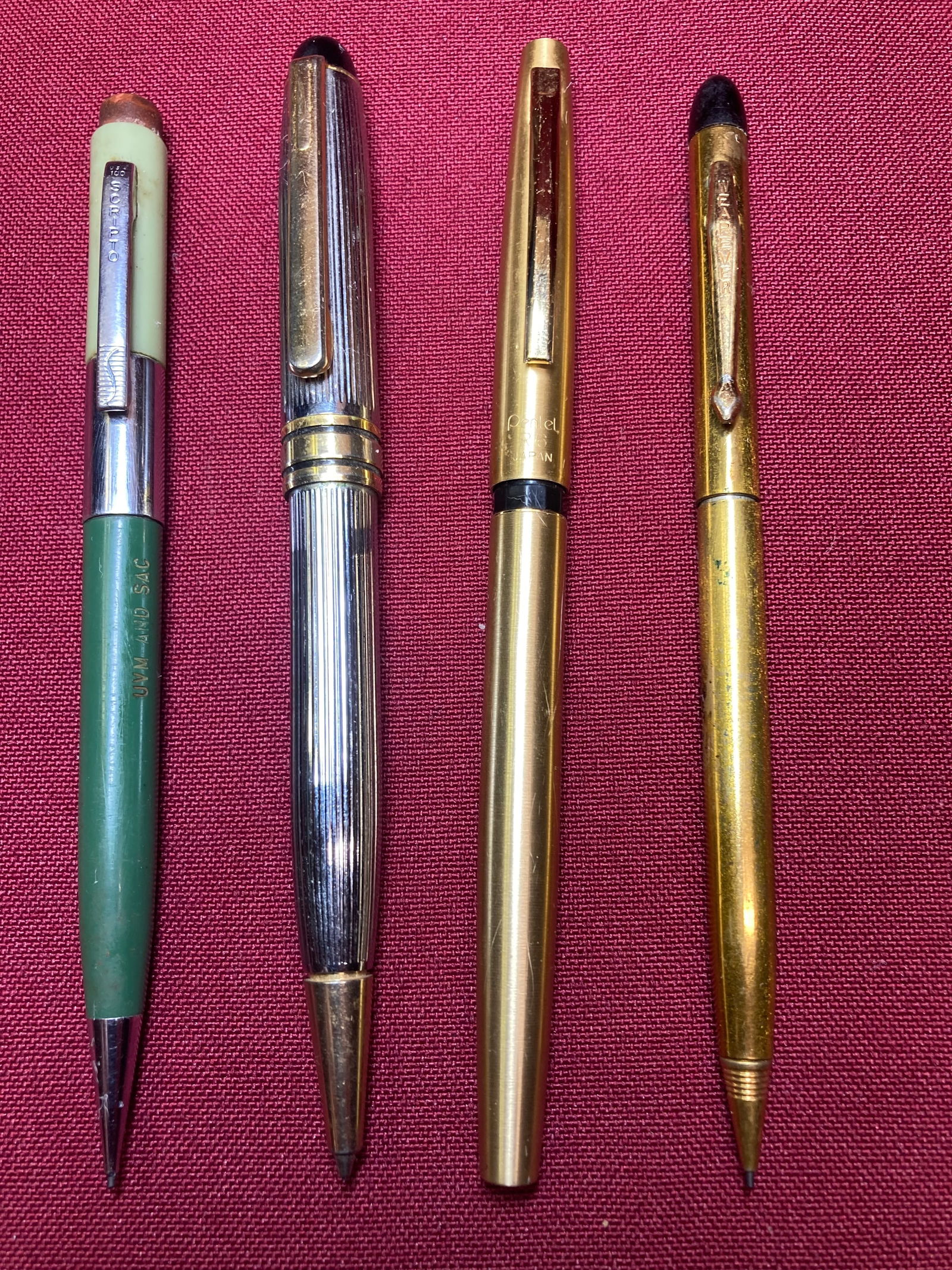 Four Vintage Mechanical Pencils & Pens - Ballpoint Scripto, Pentel R6, Etc. (1 of 7)