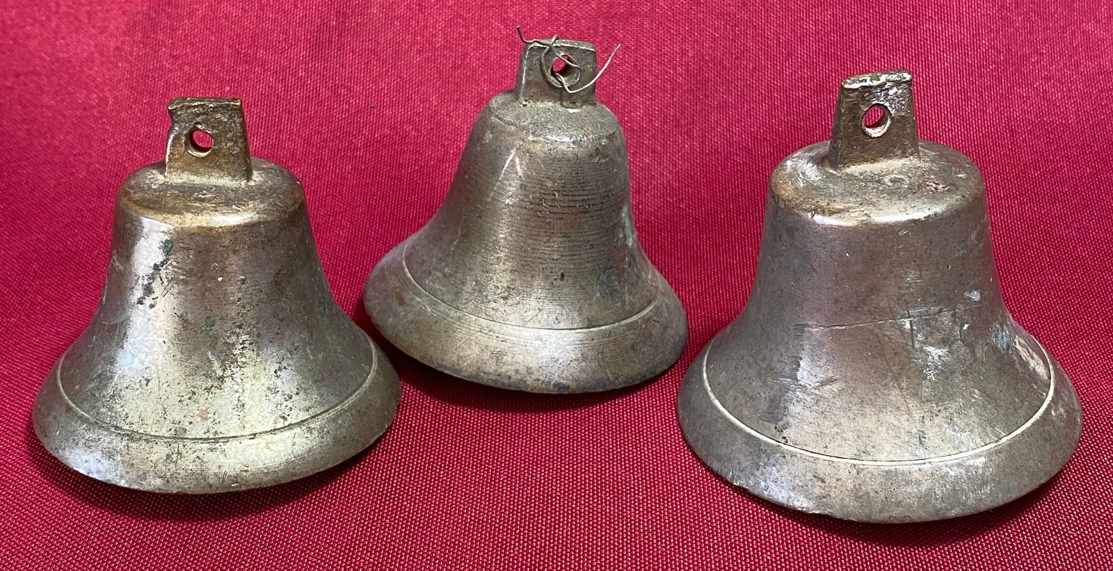 Three Brass Bells (Approximately 2.5") (1 of 5)