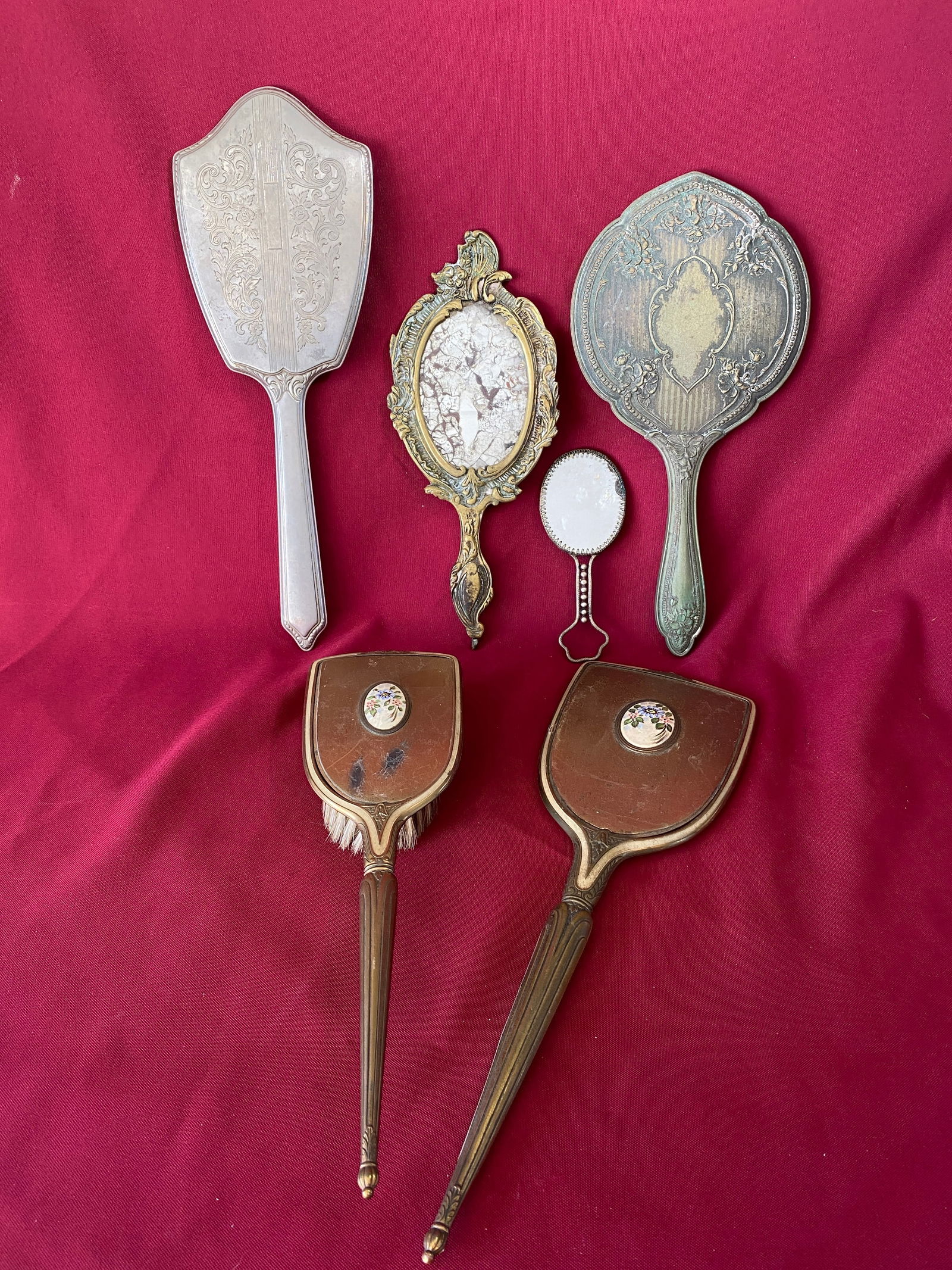 Various Style Hand-Mirrors & Mirror/Brush Matching Set: Various Style Hand-Mirrors & Mirror/Brush Matching Set