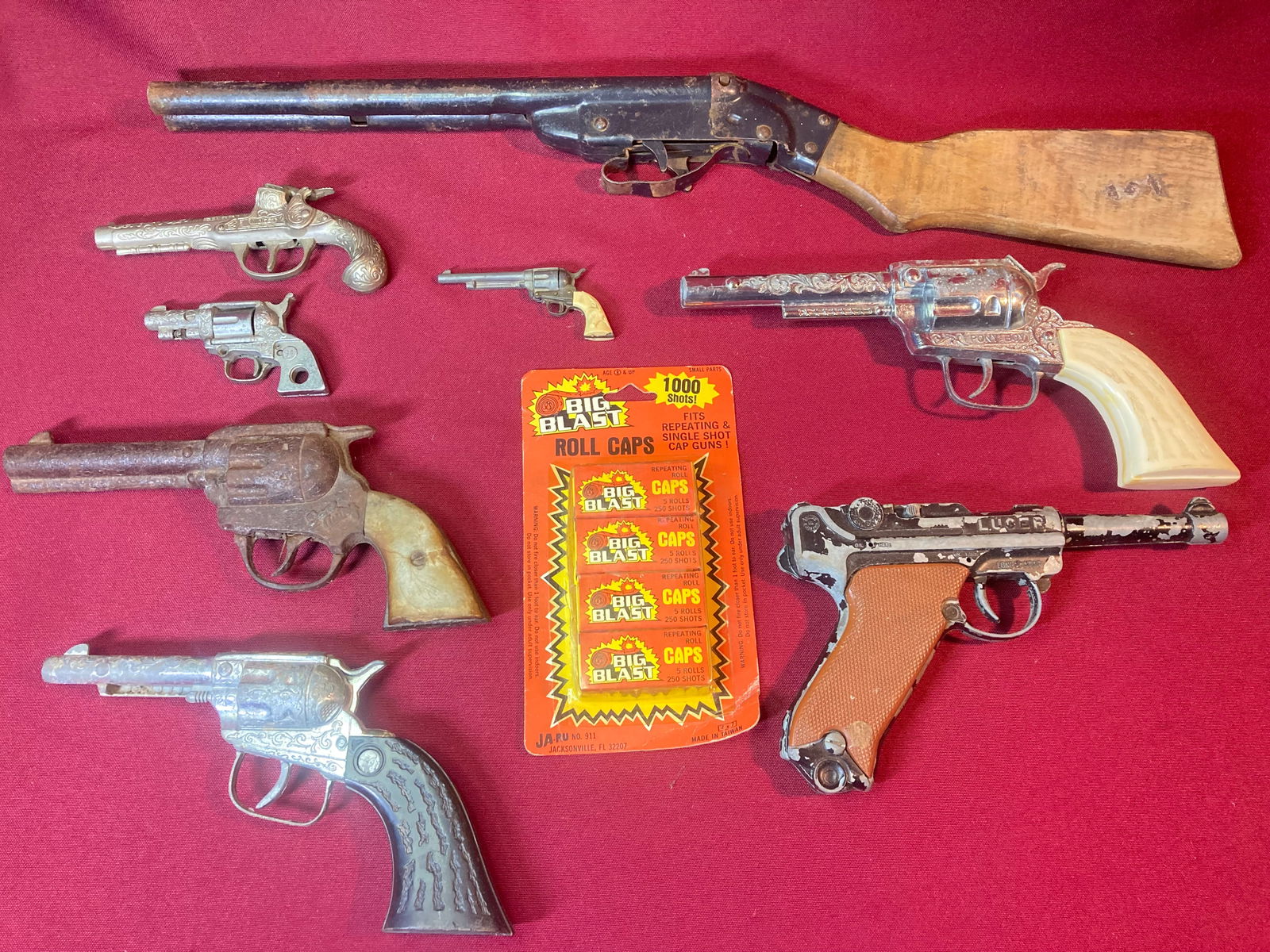 Various Style and Sized Cap Guns - Conditions Vary (1 of 4)