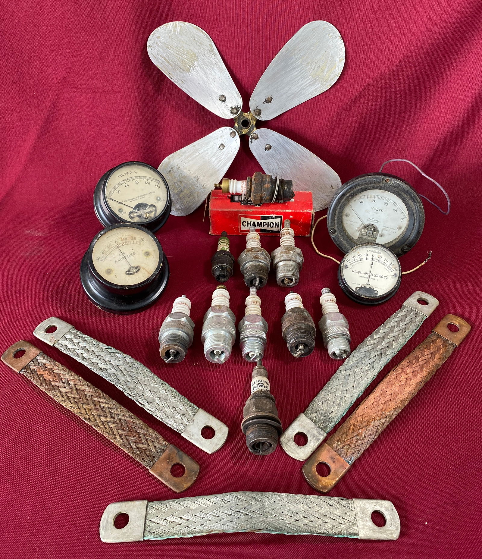 Miscellaneous Vehicle Parts - Volt & Amp Readers, Sparkplugs, Champion, AC, Genuine J-M, Etc. -: Miscellaneous Vehicle Parts - Volt & Amp Readers, Sparkplugs, Champion, AC, Genuine J-M, Etc. - Absolutely No Shipping