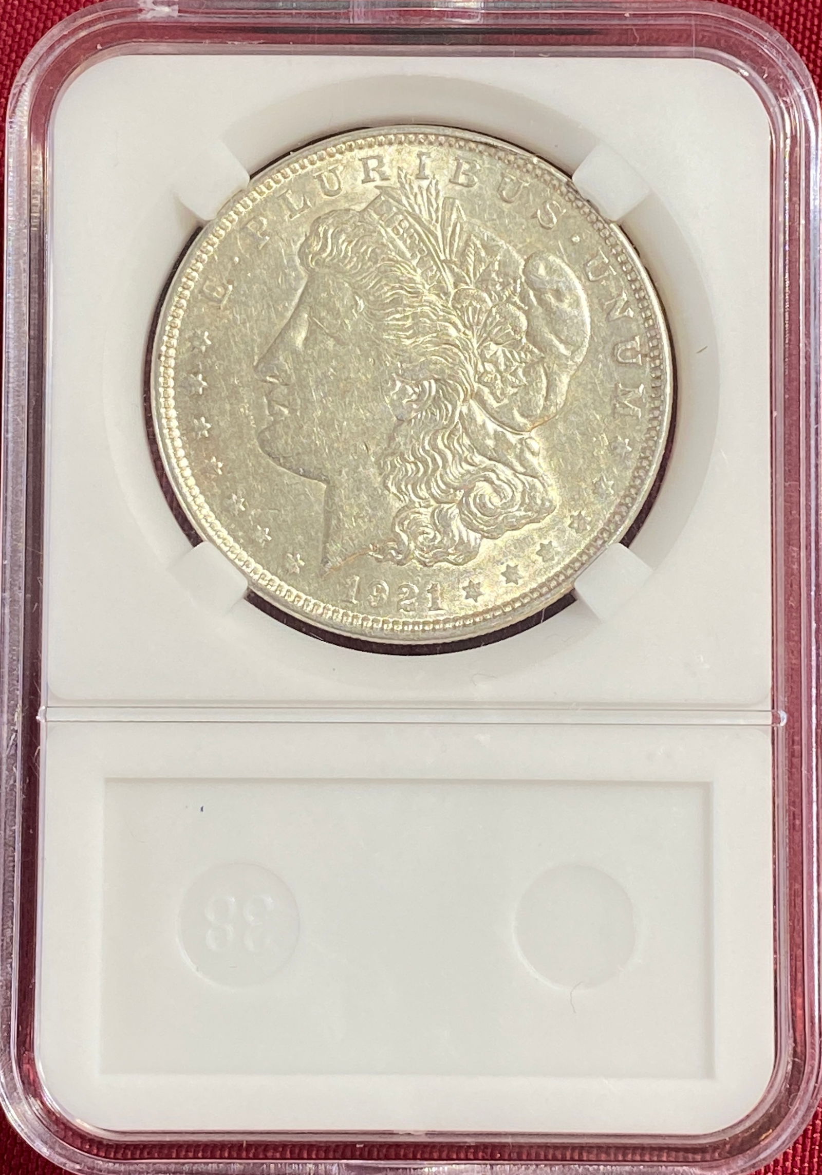 1921 Morgan Silver Dollar (1 of 3)
