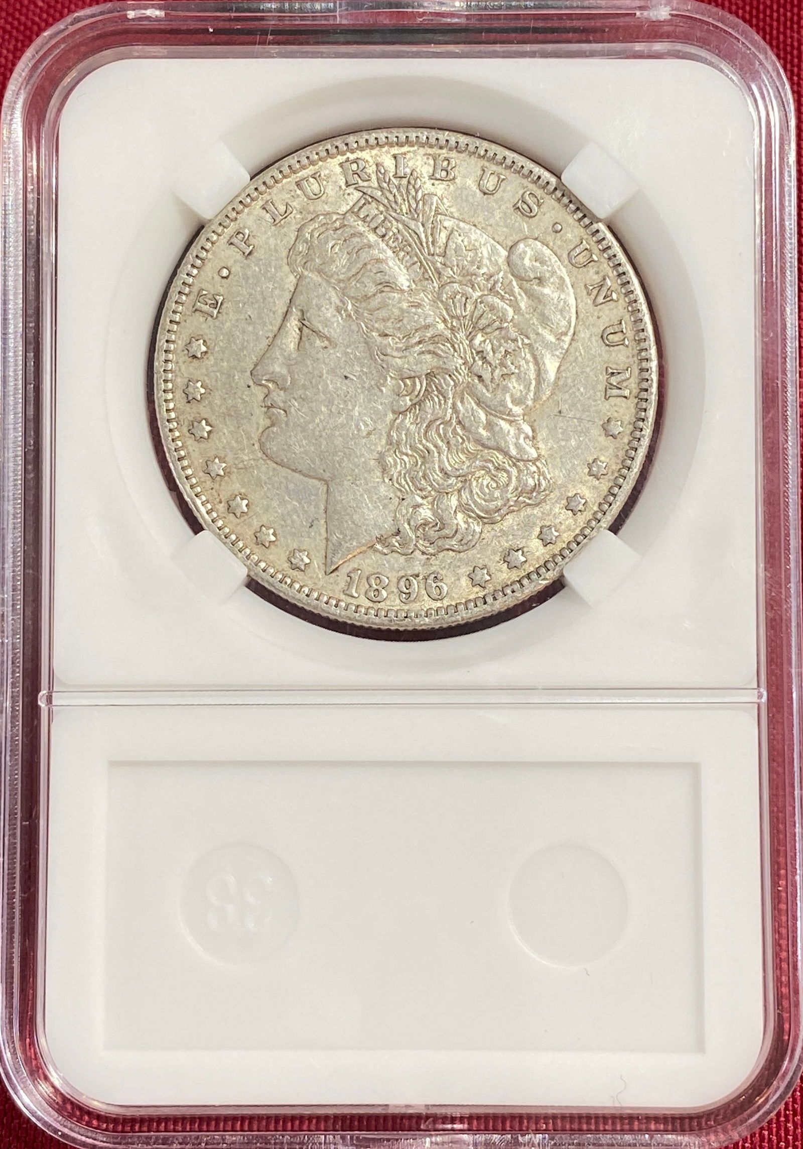 1896-O Morgan Silver Dollar (1 of 3)