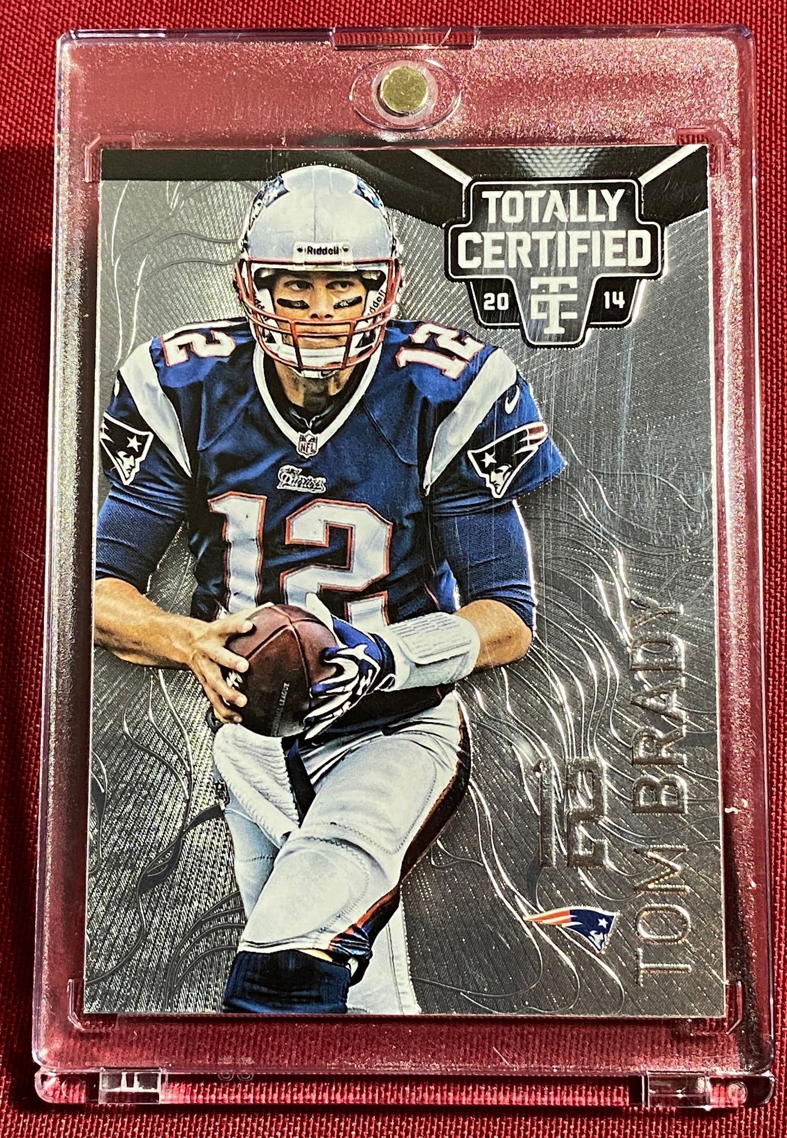 2014 Tom Brady Panini #57 Slabbed Totally Certified Football Card (1 of 3)