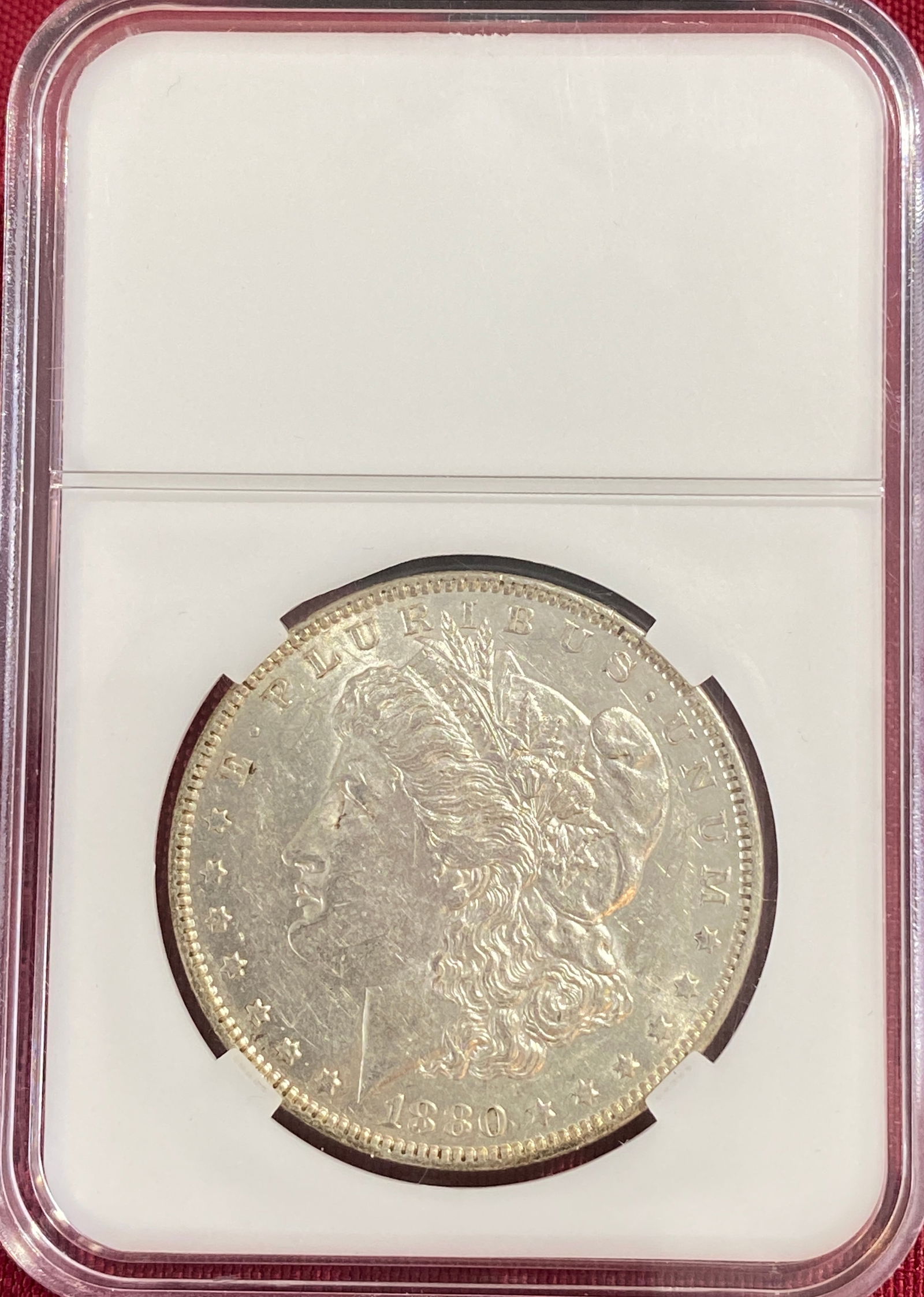 1880-O Morgan Silver Dollar (1 of 3)