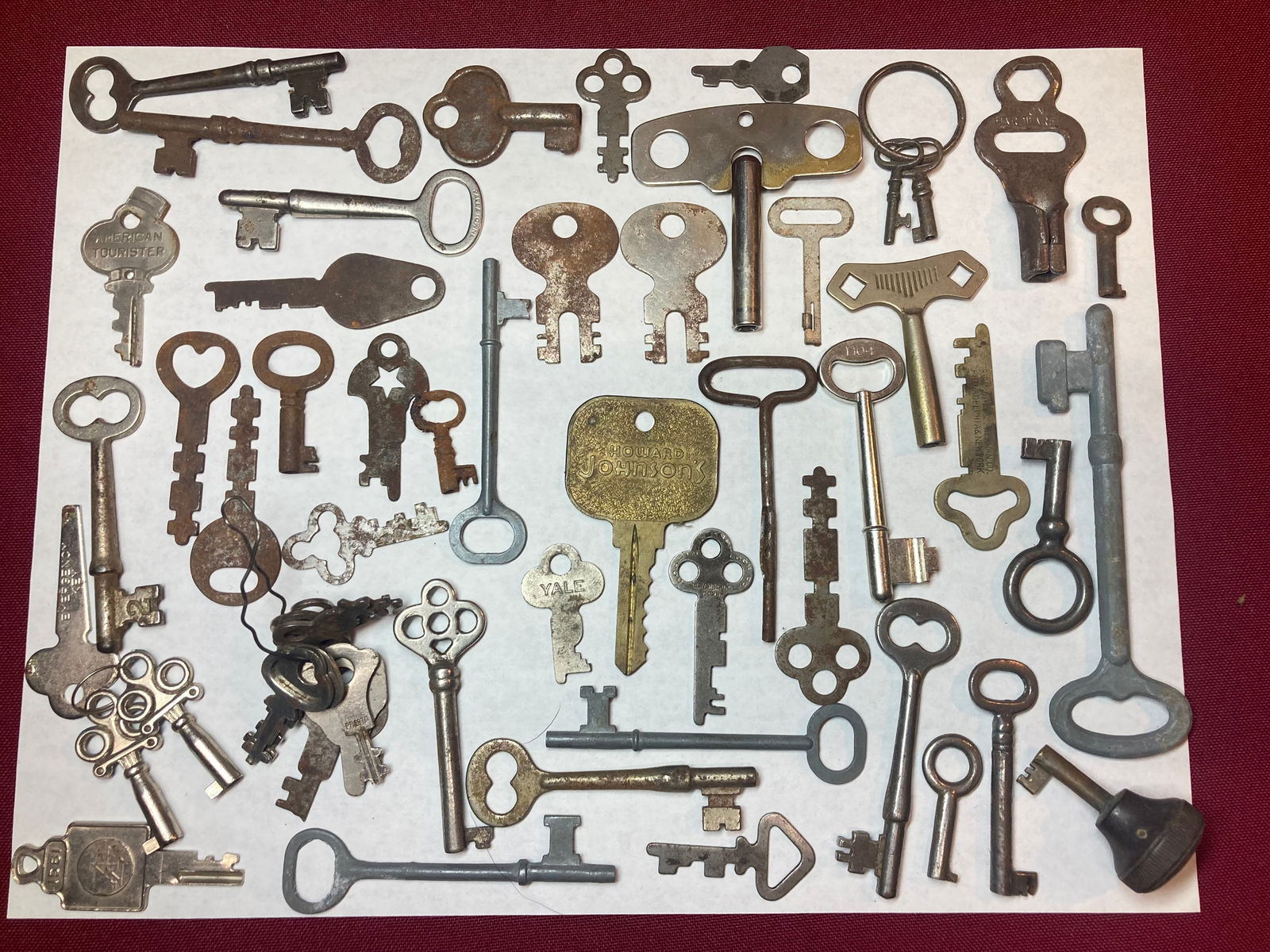 Assortment of Skeleton, Flat, and Other Keys (1 of 4)