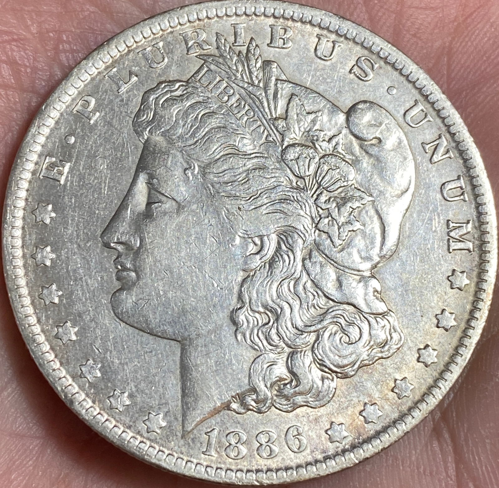 1886-O Morgan Silver Dollar: 1886-O Morgan Silver Dollar