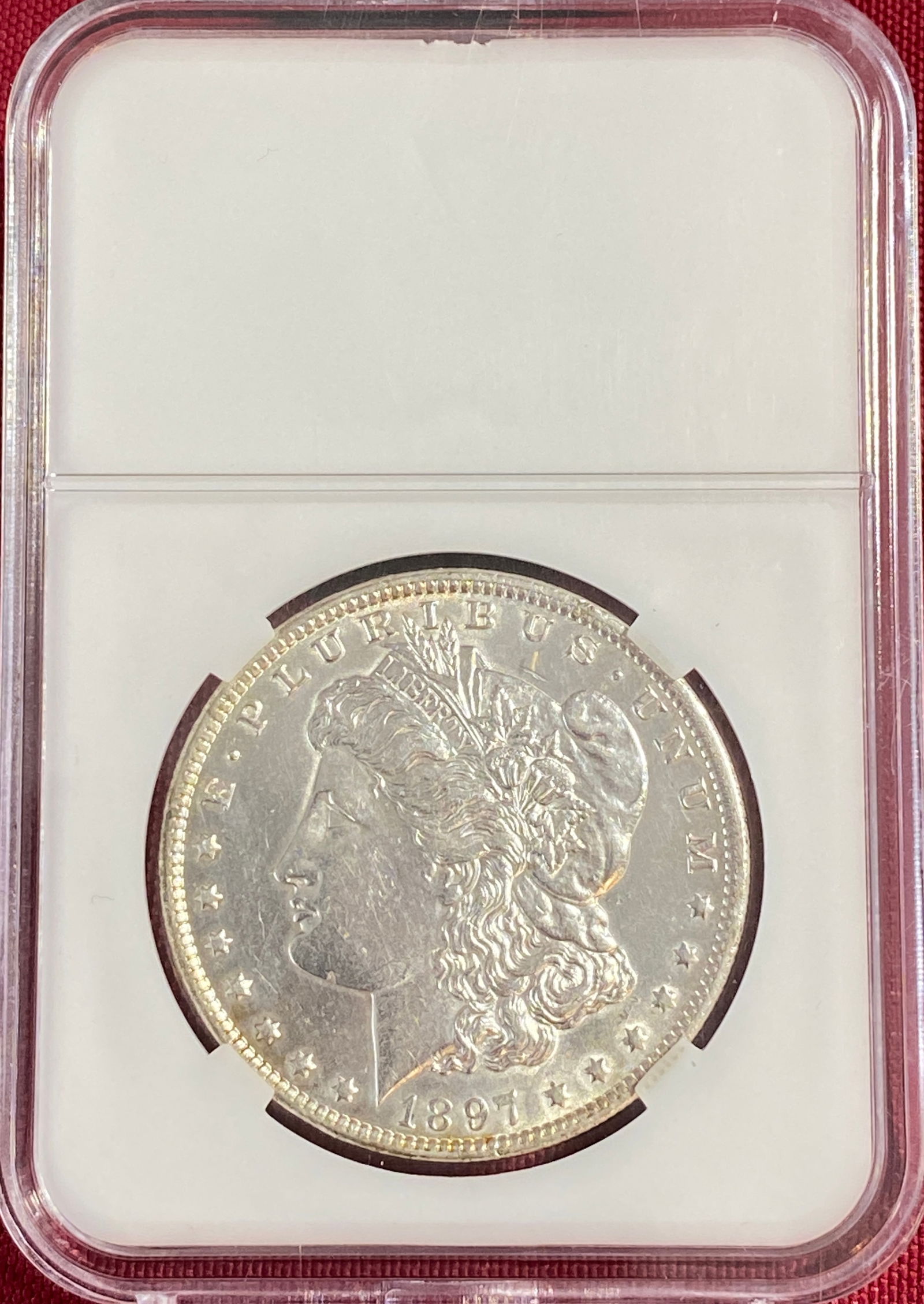 1897-O Morgan Silver Dollar - Pretty Good Shape (1 of 4)