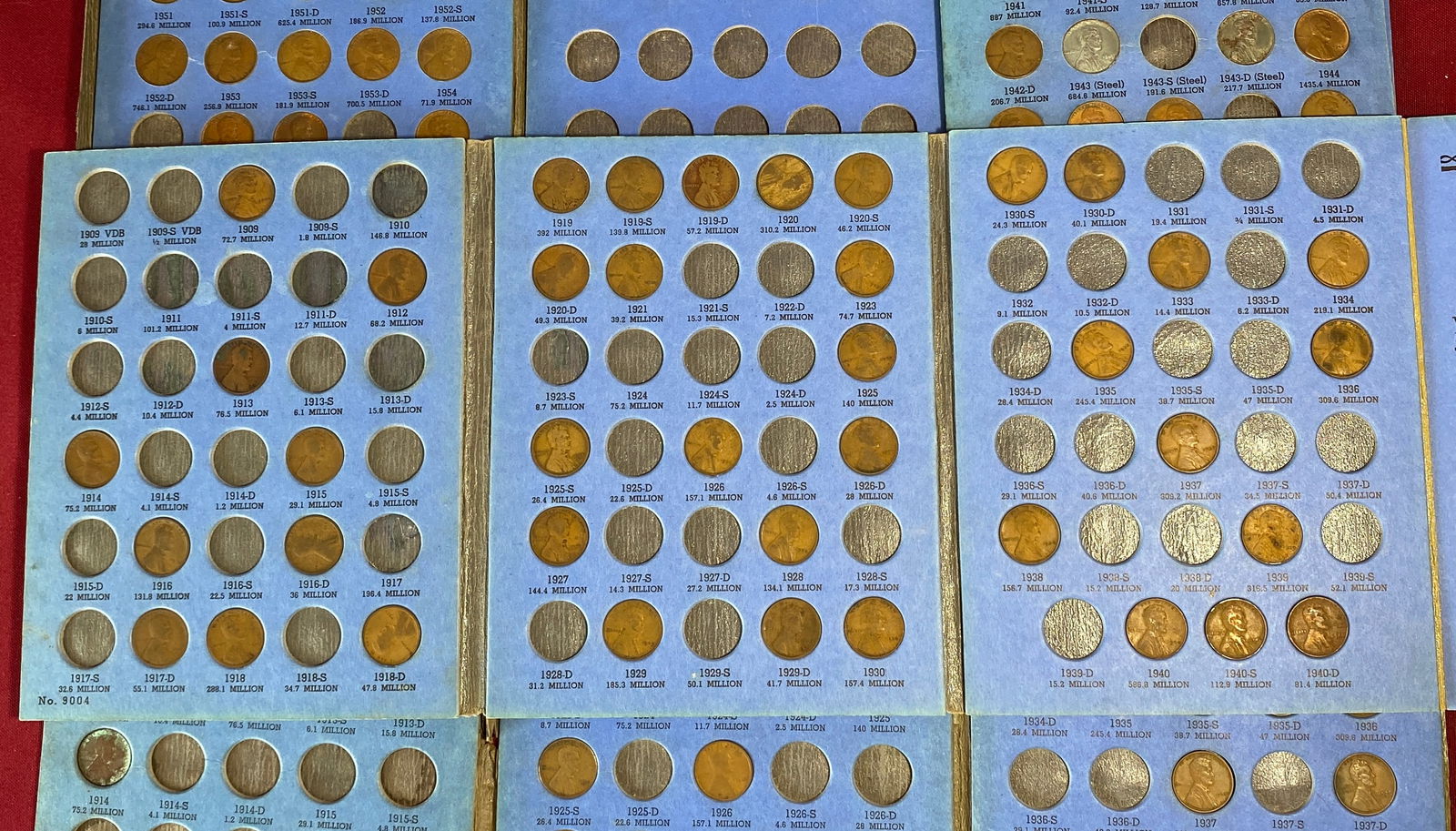 Five Various Incomplete Lincoln Collection Booklets - Dates Not Checked - 4