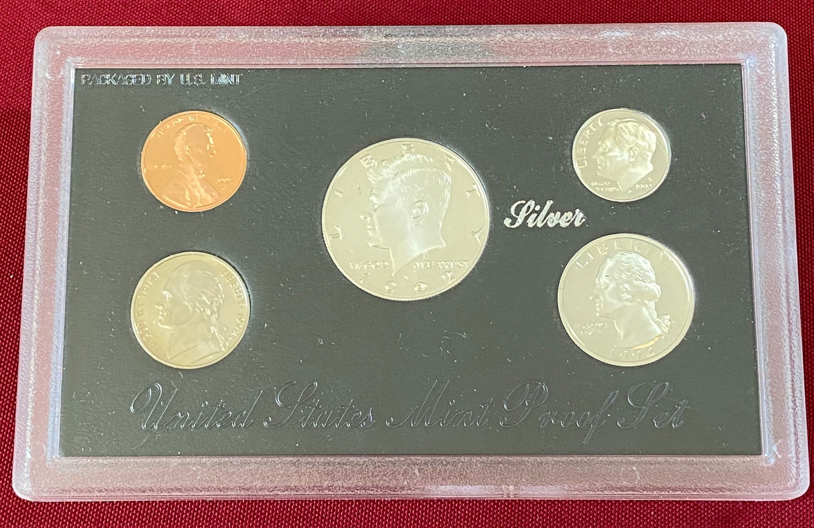 1992 U.S. Mint Silver Proof Set - 2