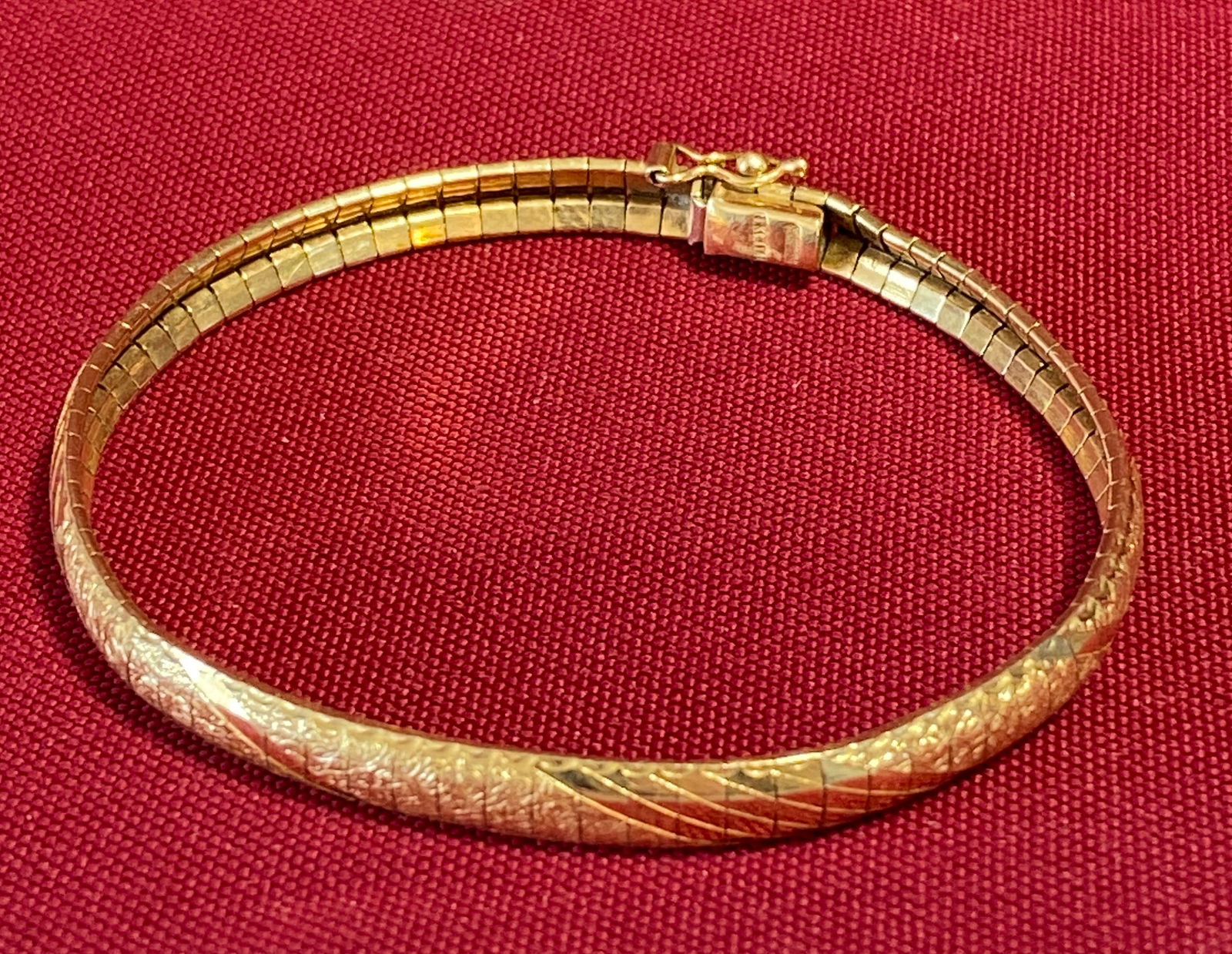 14K Gold 7.5" Bracelet - 12.18 Grams (1 of 5)