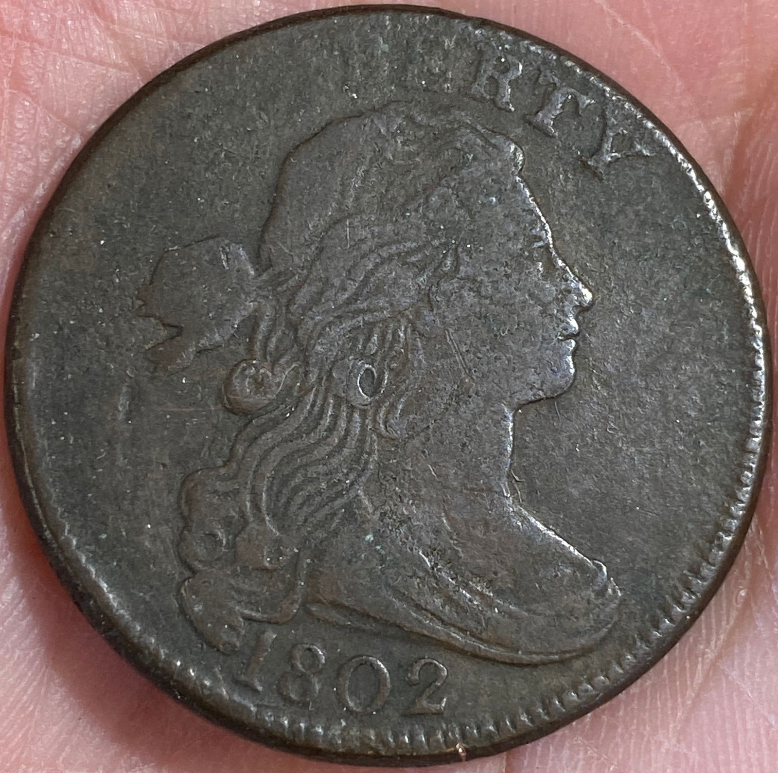 1802 U.S. Copper Large Cent - 2