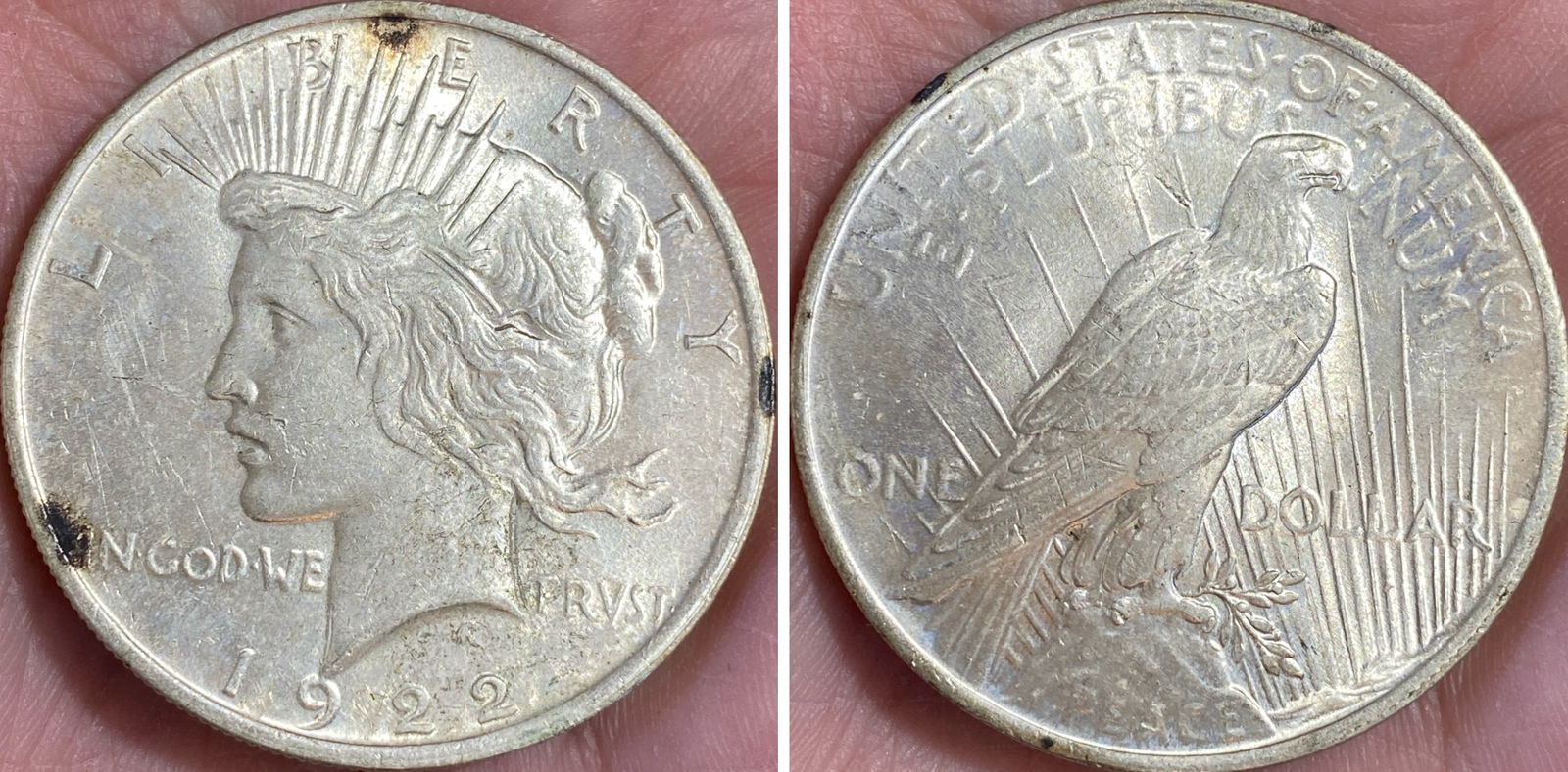 1922 Peace Silver Dollar: 1922 Peace Silver Dollar