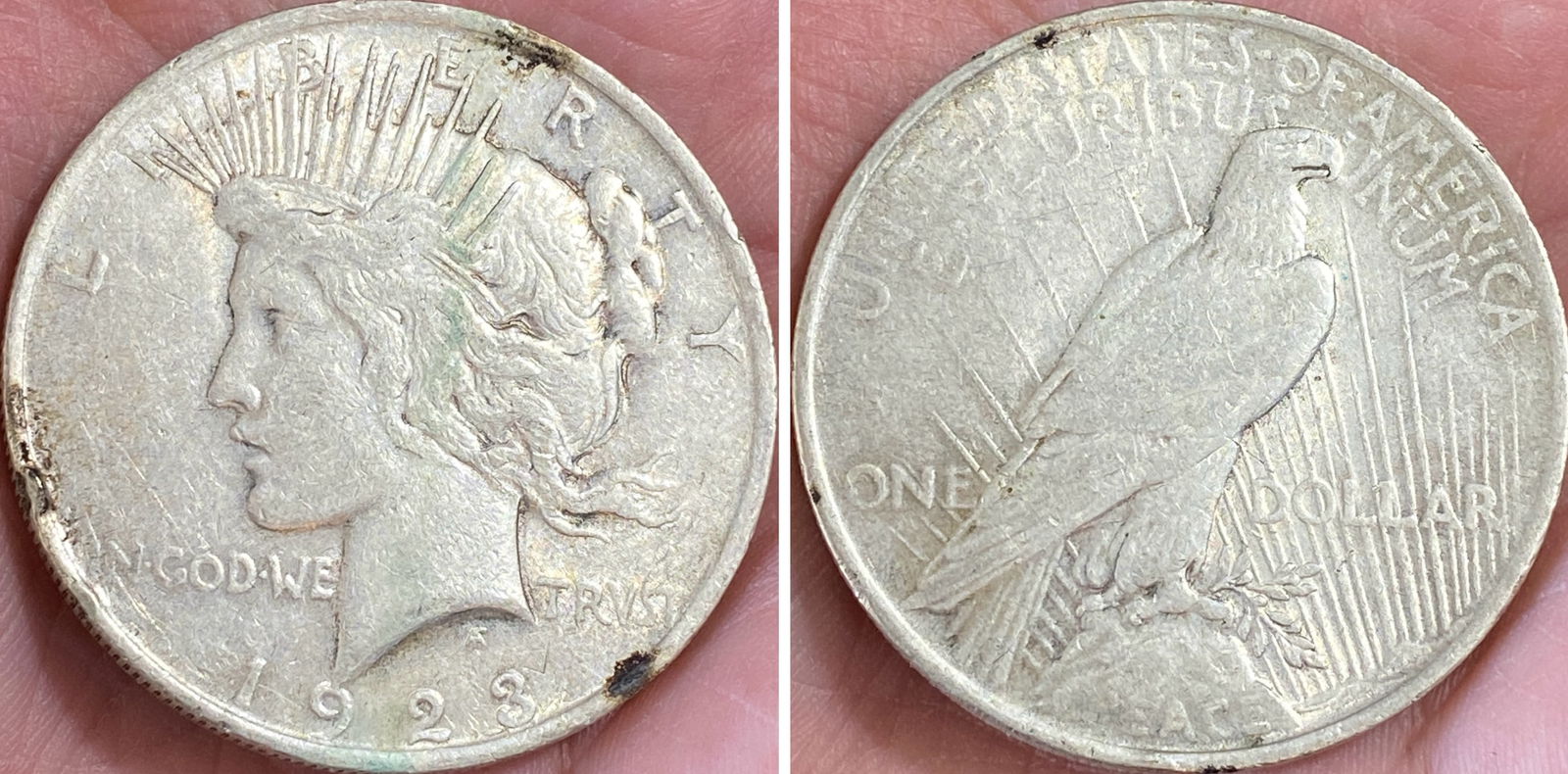 1923 Peace Silver Dollar: 1923 Peace Silver Dollar