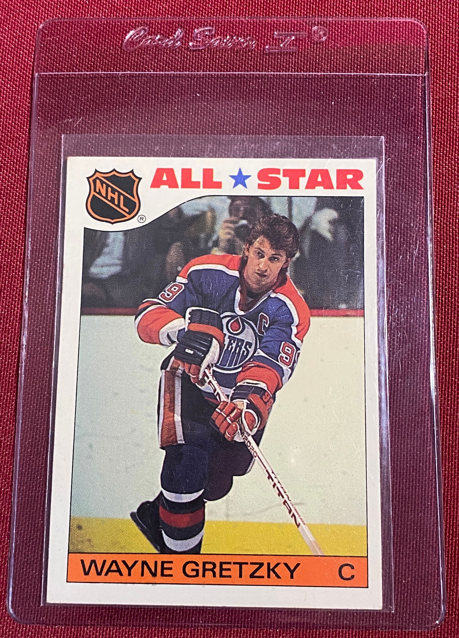 1985-86 TOPPS #2 Wayne Gretzky NHL Sticker (1 of 3)