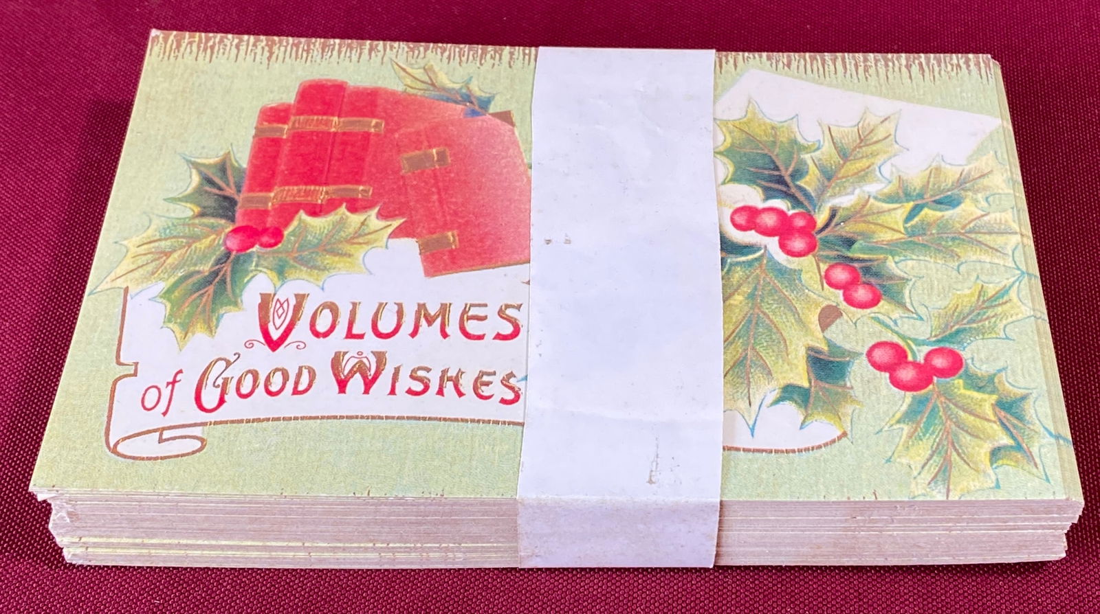 Bundle of NOS 'Volumes of Good Wishes' Postcards - Printed in Ireland: Bundle of NOS 'Volumes of Good Wishes' Postcards - Printed in Ireland