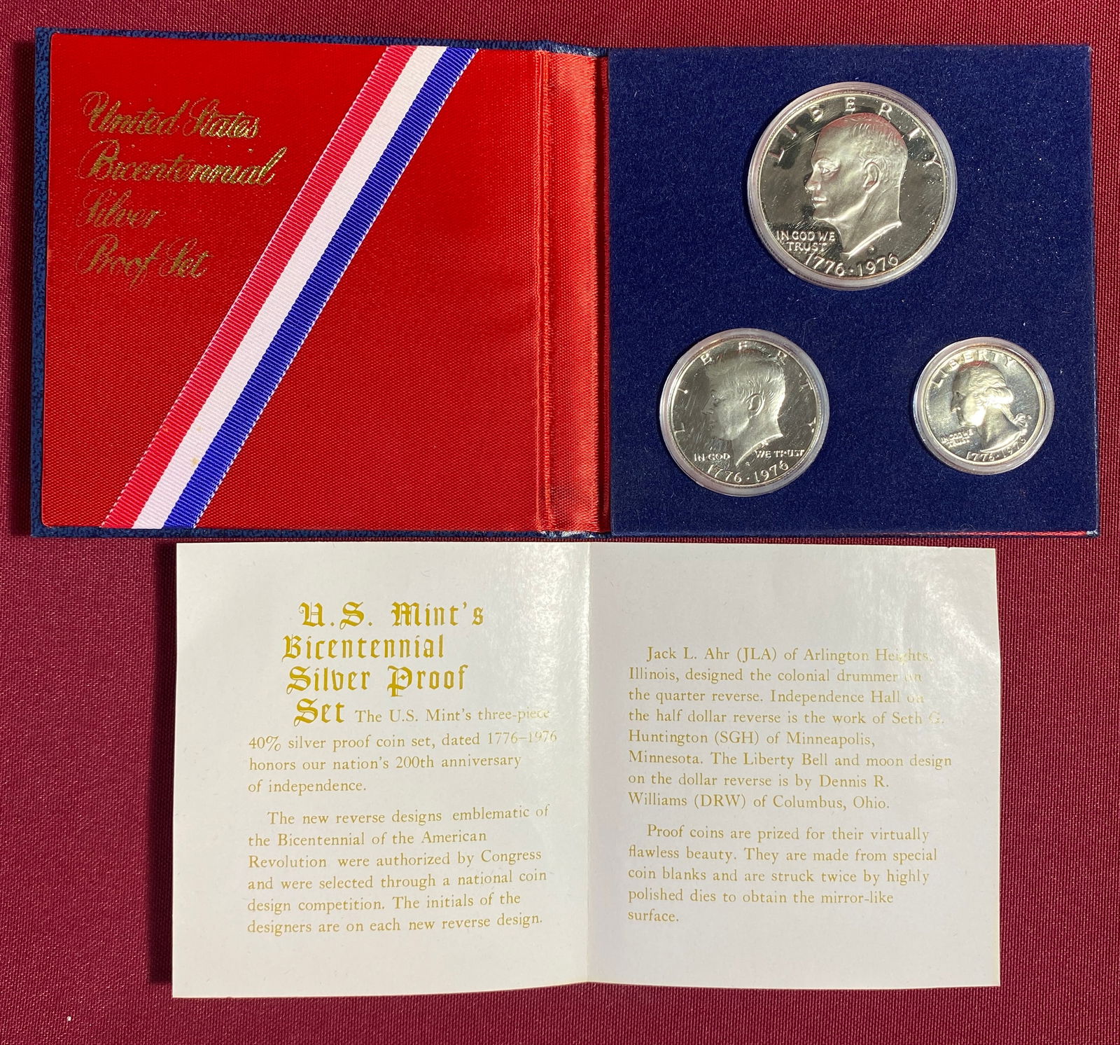 U.S. Mint Bicentennial Silver Proof Set (1 of 4)