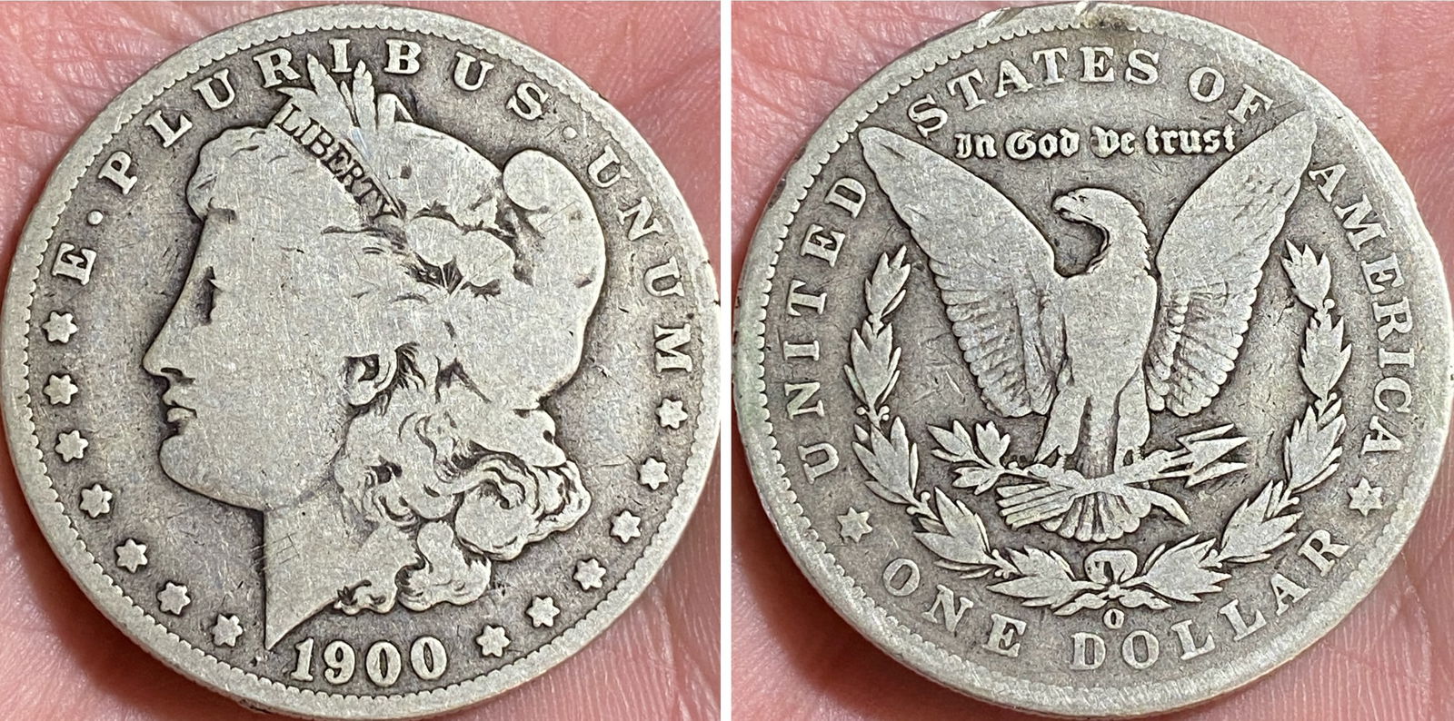 1900-O Morgan Silver Dollar (1 of 5)