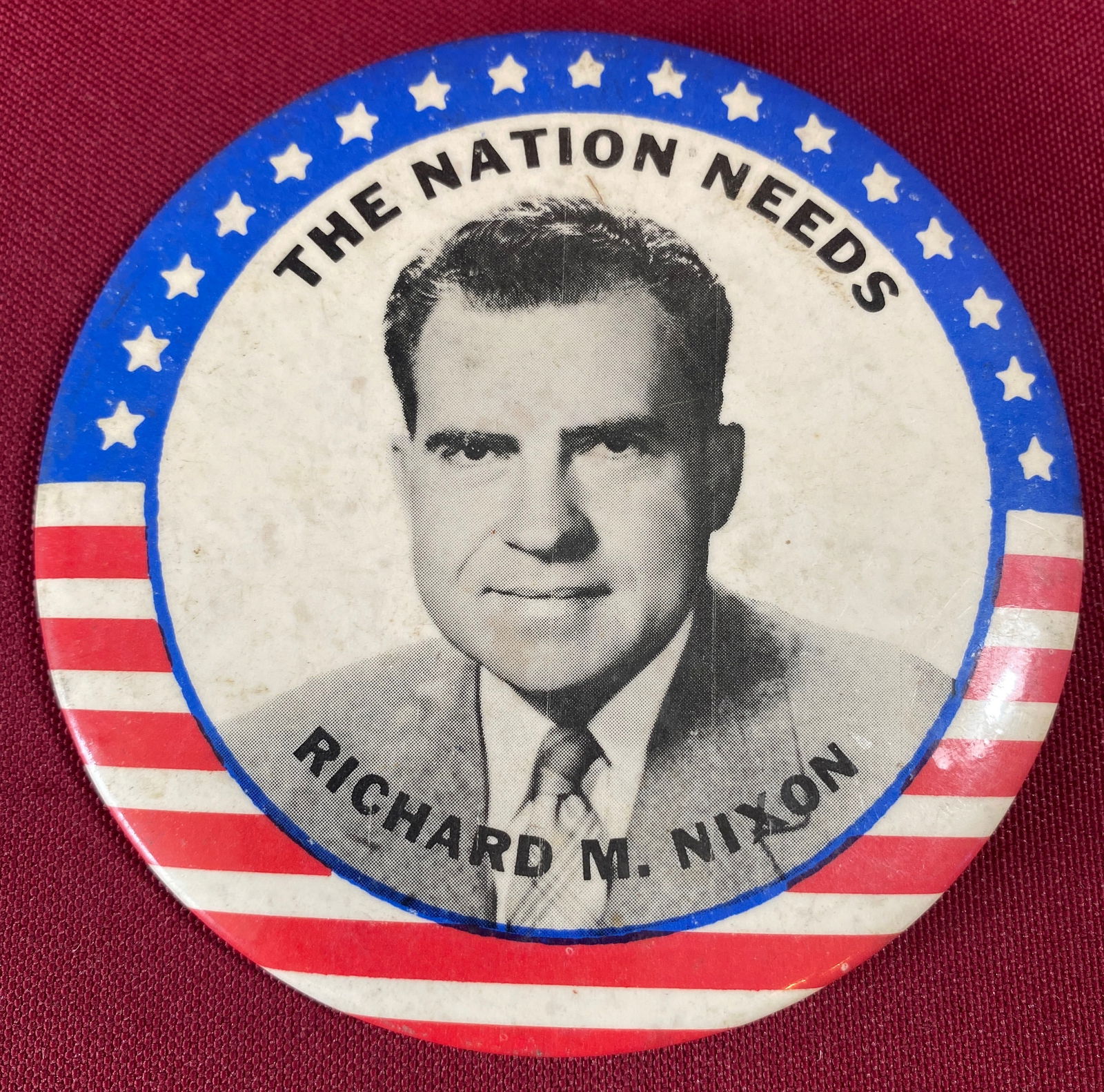 Richard Nixon Campaign Button Pinback (1 of 3)